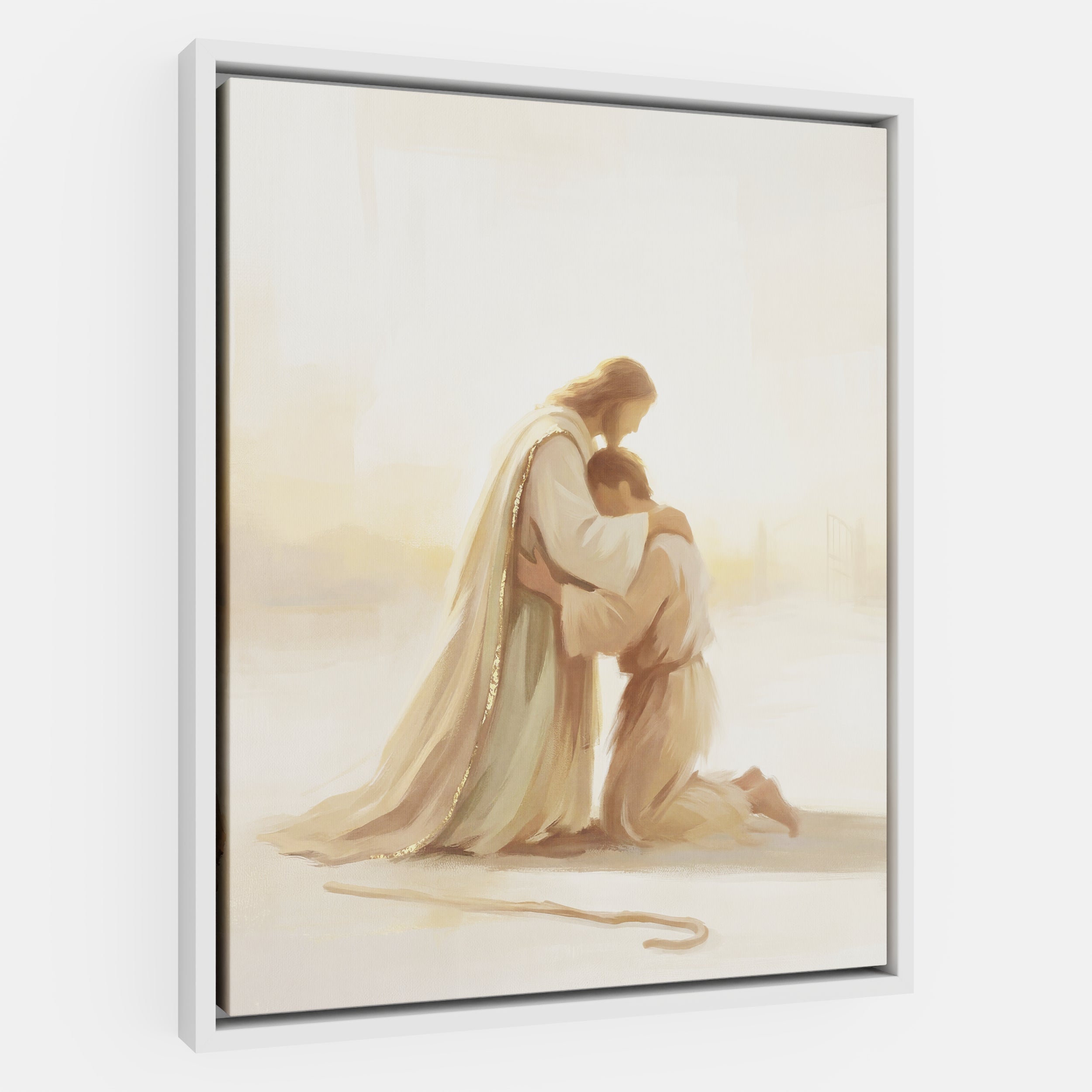 He Ran to Meet Me - Canvas