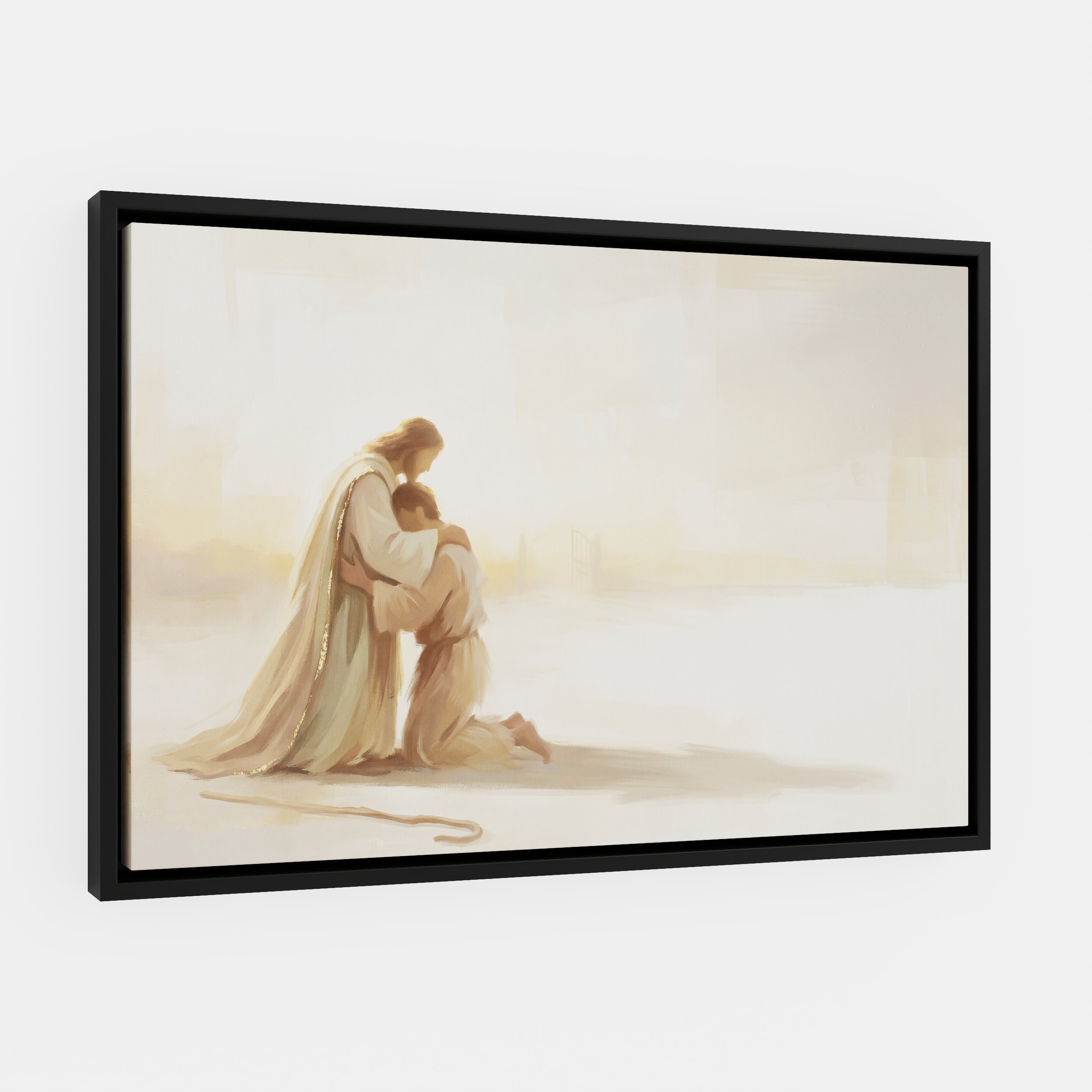 He Ran to Meet Me - Canvas