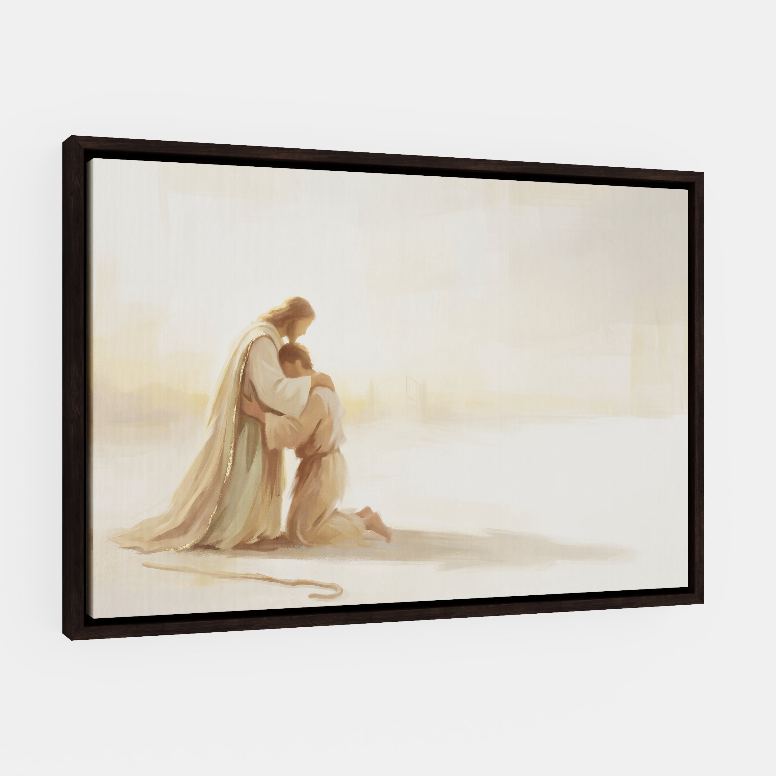 He Ran to Meet Me - Canvas