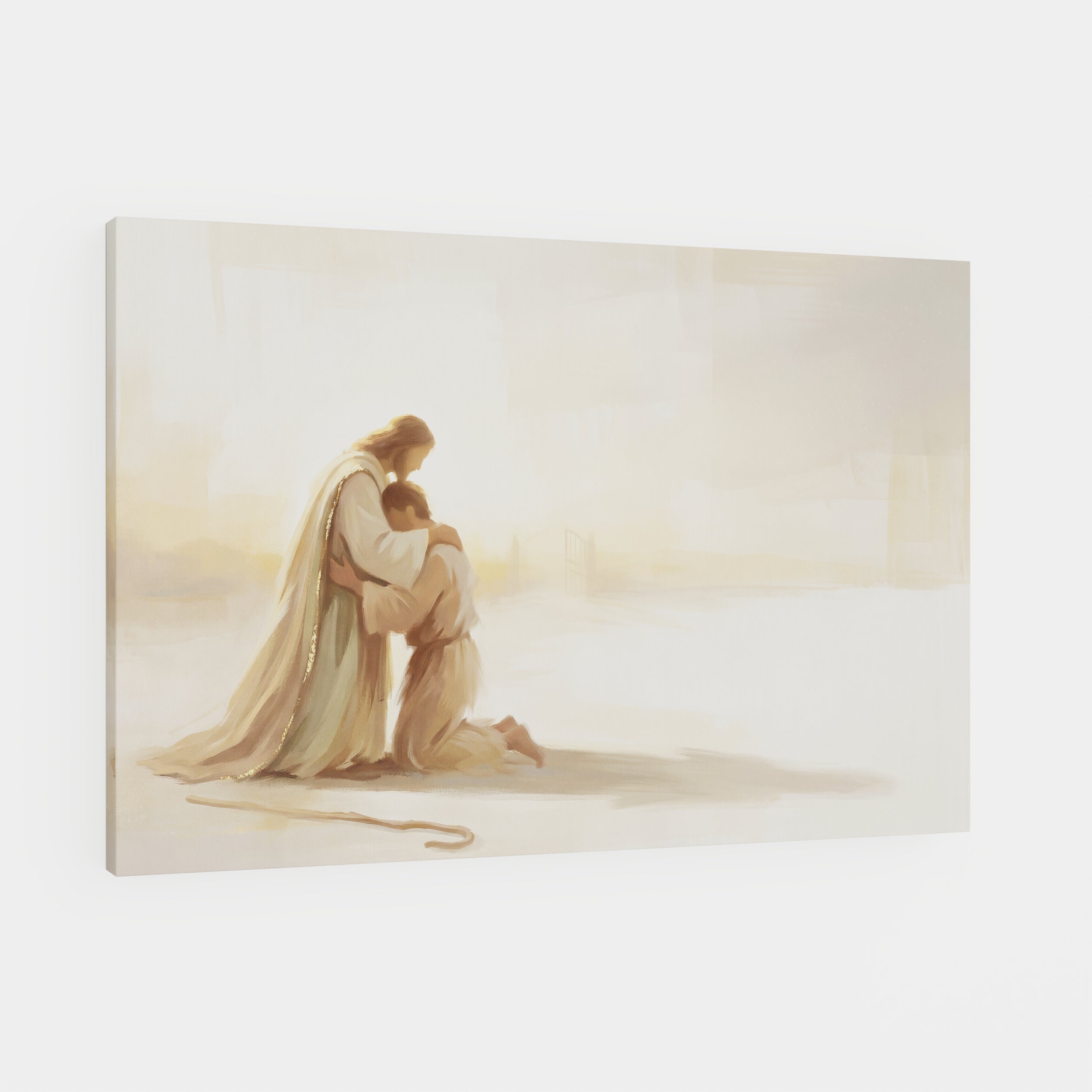 He Ran to Meet Me - Canvas