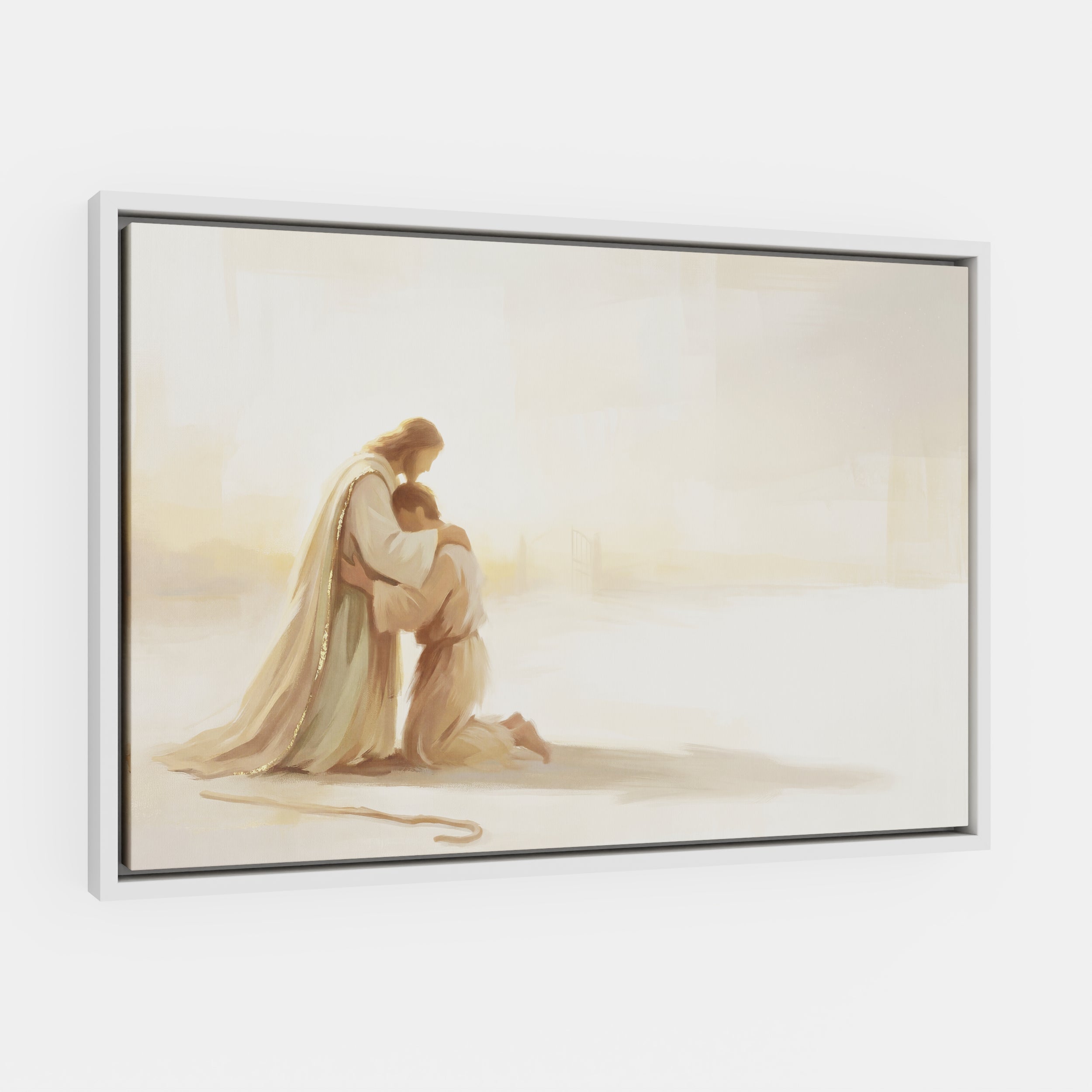 He Ran to Meet Me - Canvas