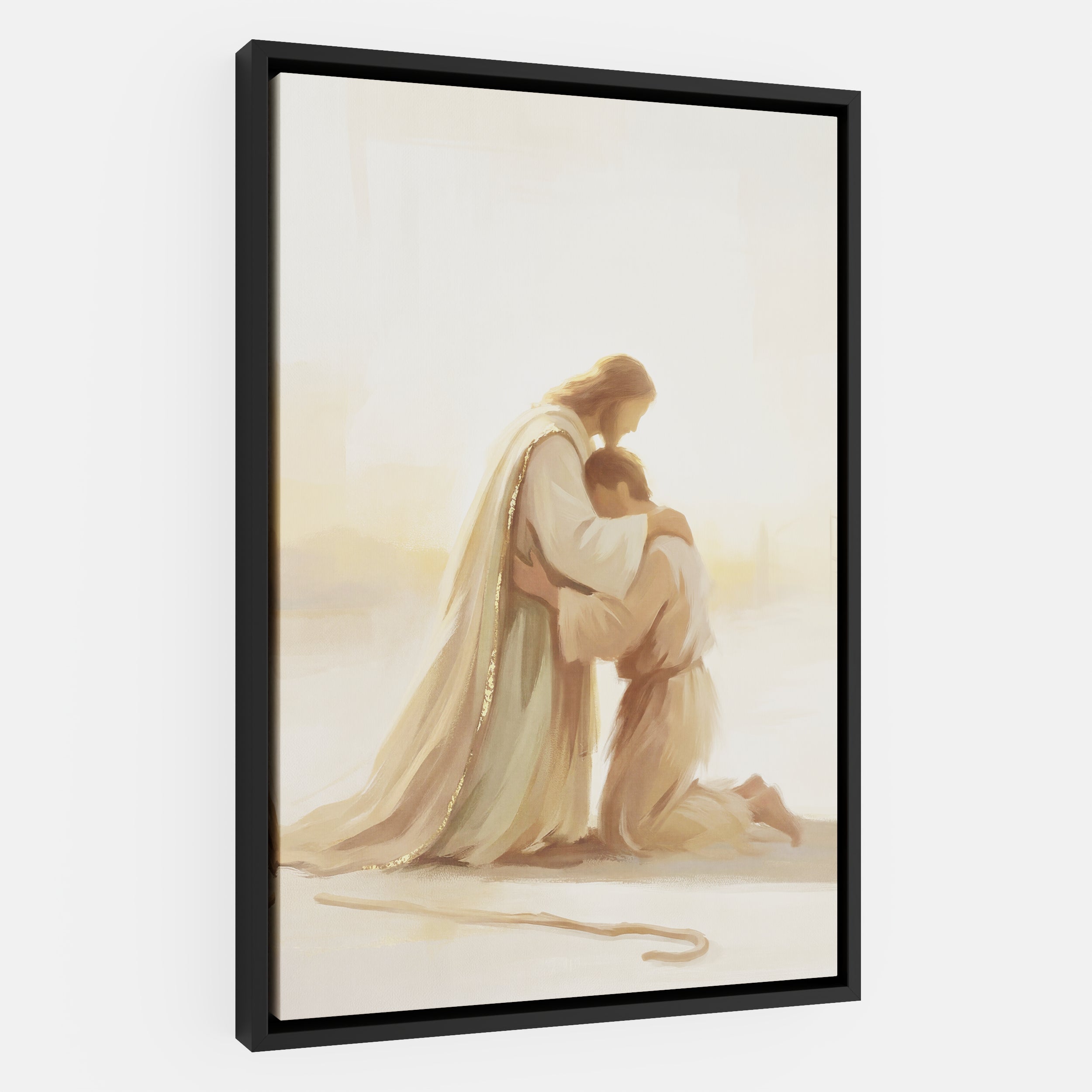 He Ran to Meet Me - Canvas