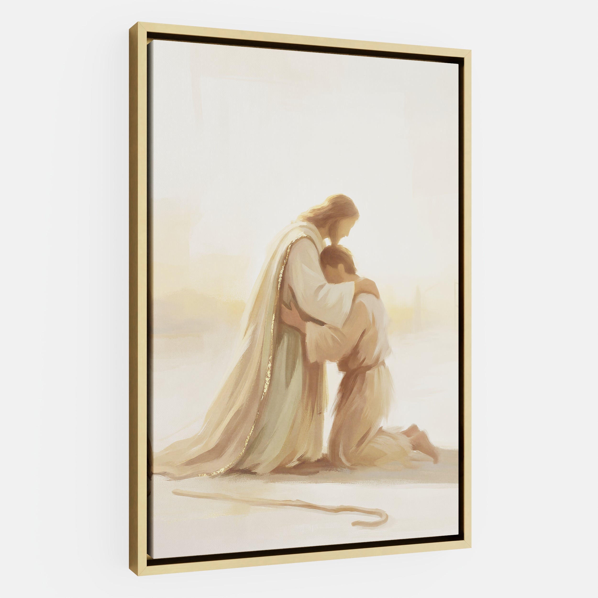 He Ran to Meet Me - Canvas