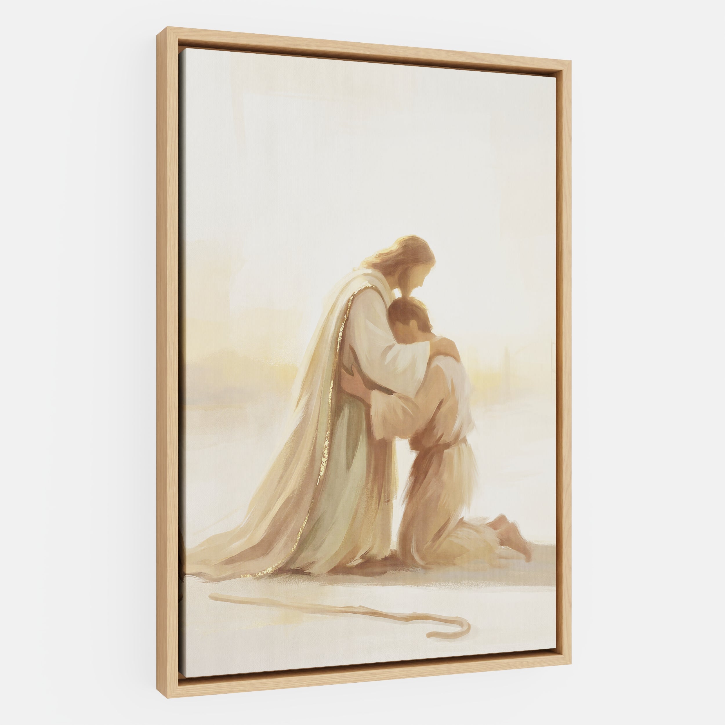 He Ran to Meet Me - Canvas