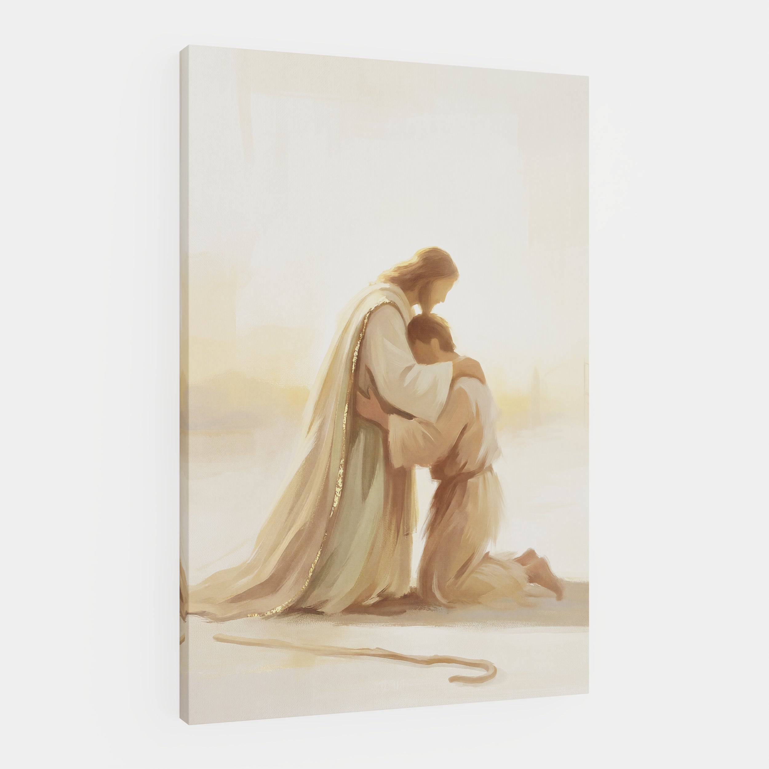 He Ran to Meet Me - Canvas
