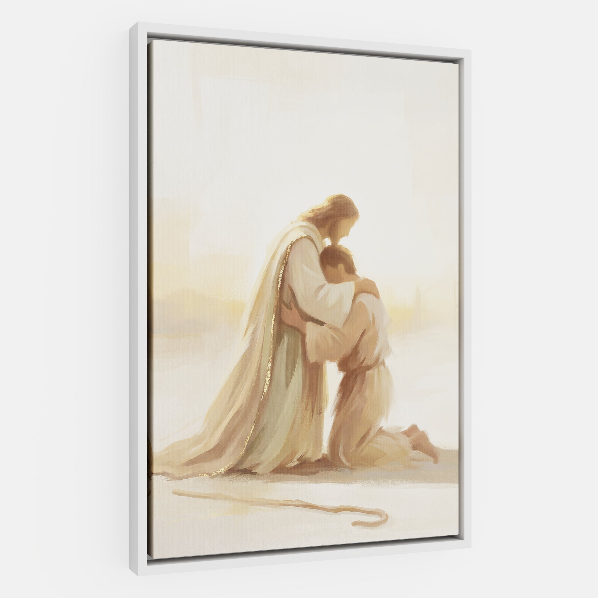 He Ran to Meet Me - Canvas