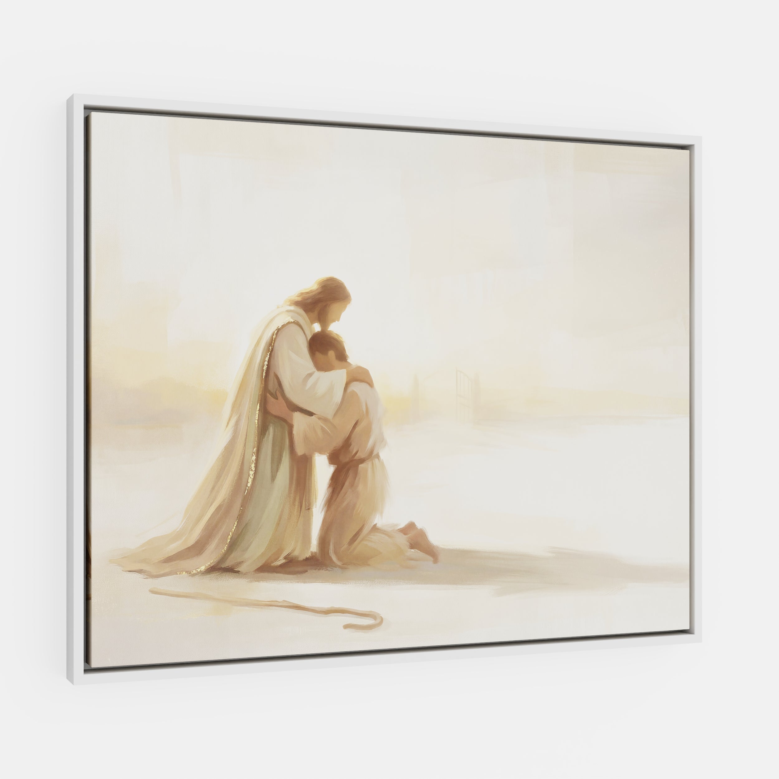 He Ran to Meet Me - Canvas