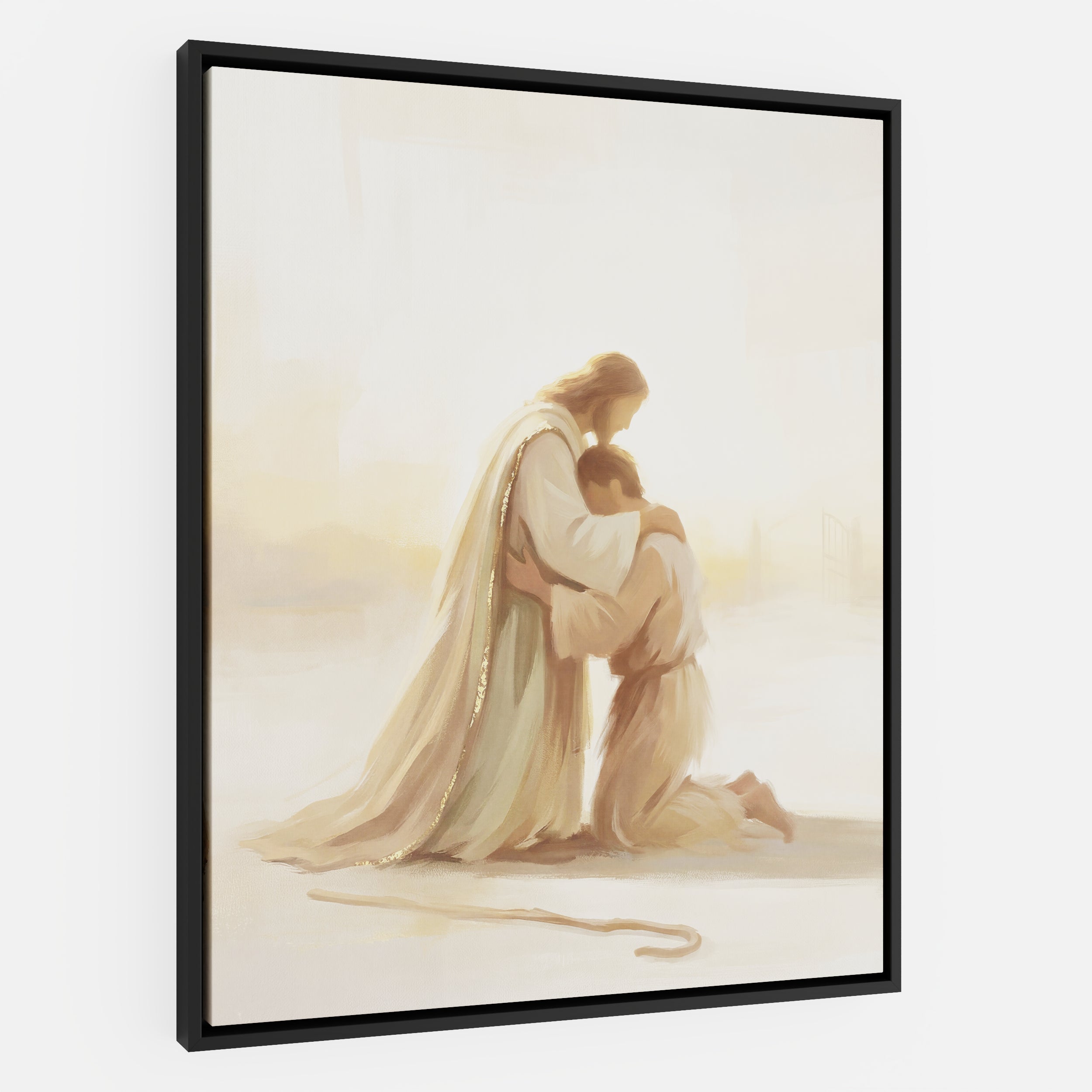 He Ran to Meet Me - Canvas