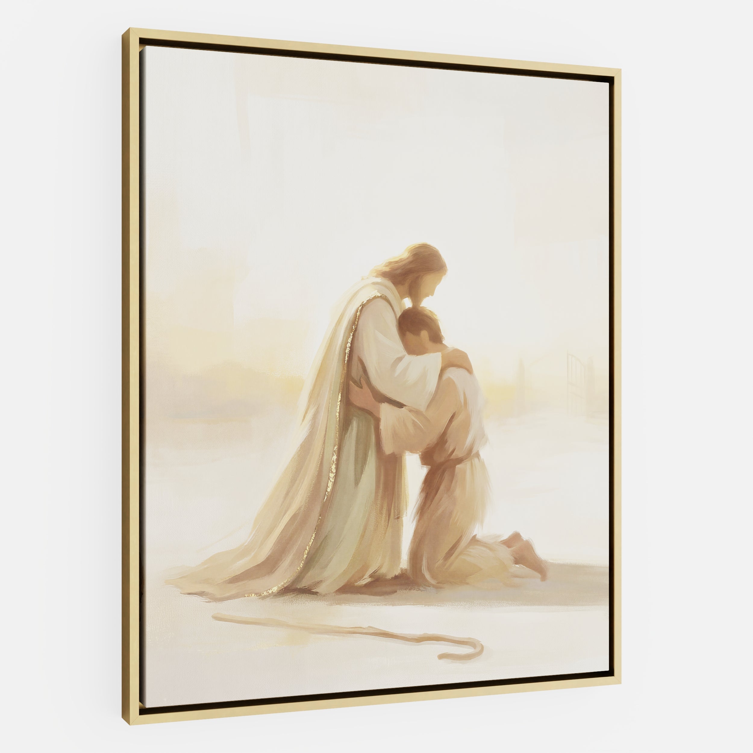 He Ran to Meet Me - Canvas
