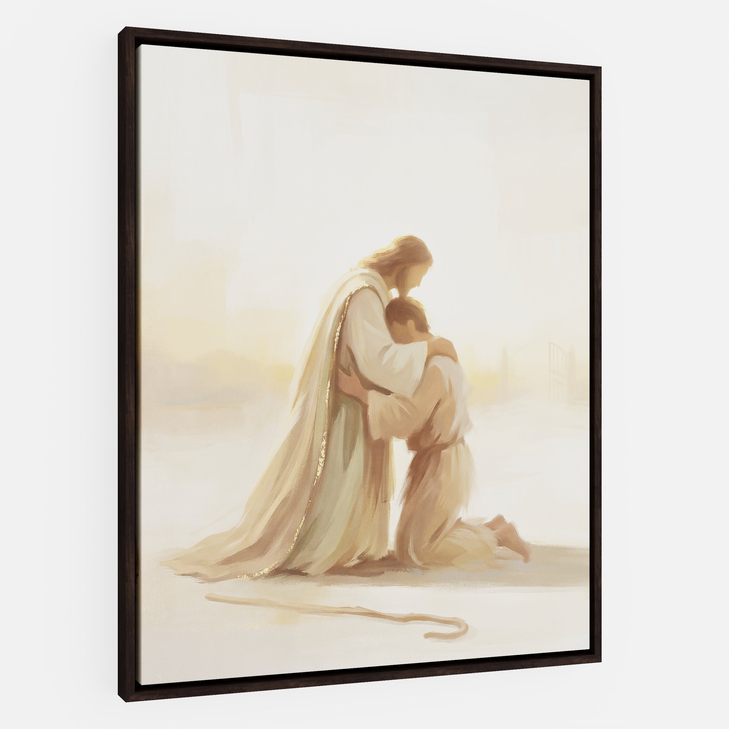 He Ran to Meet Me - Canvas