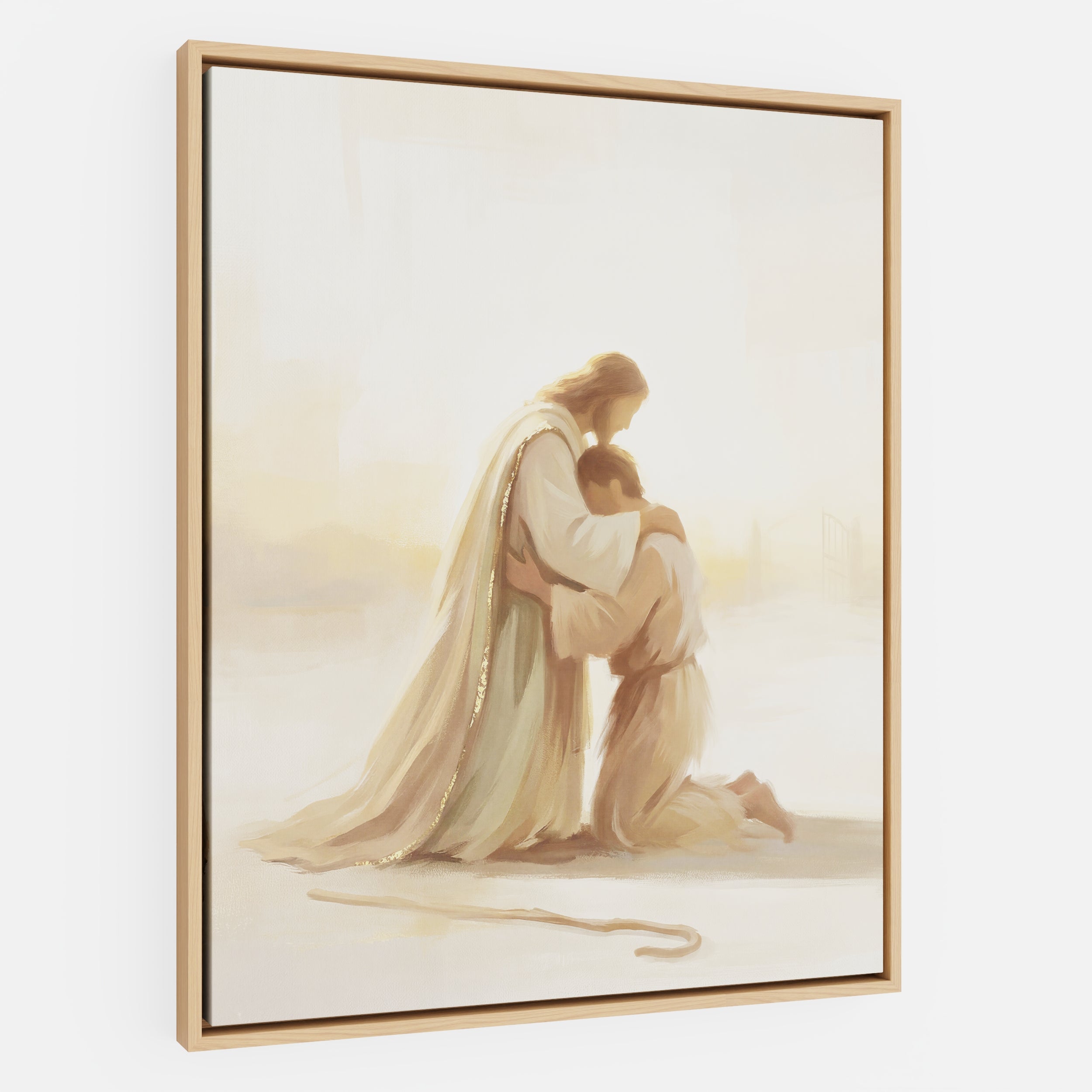 He Ran to Meet Me - Canvas