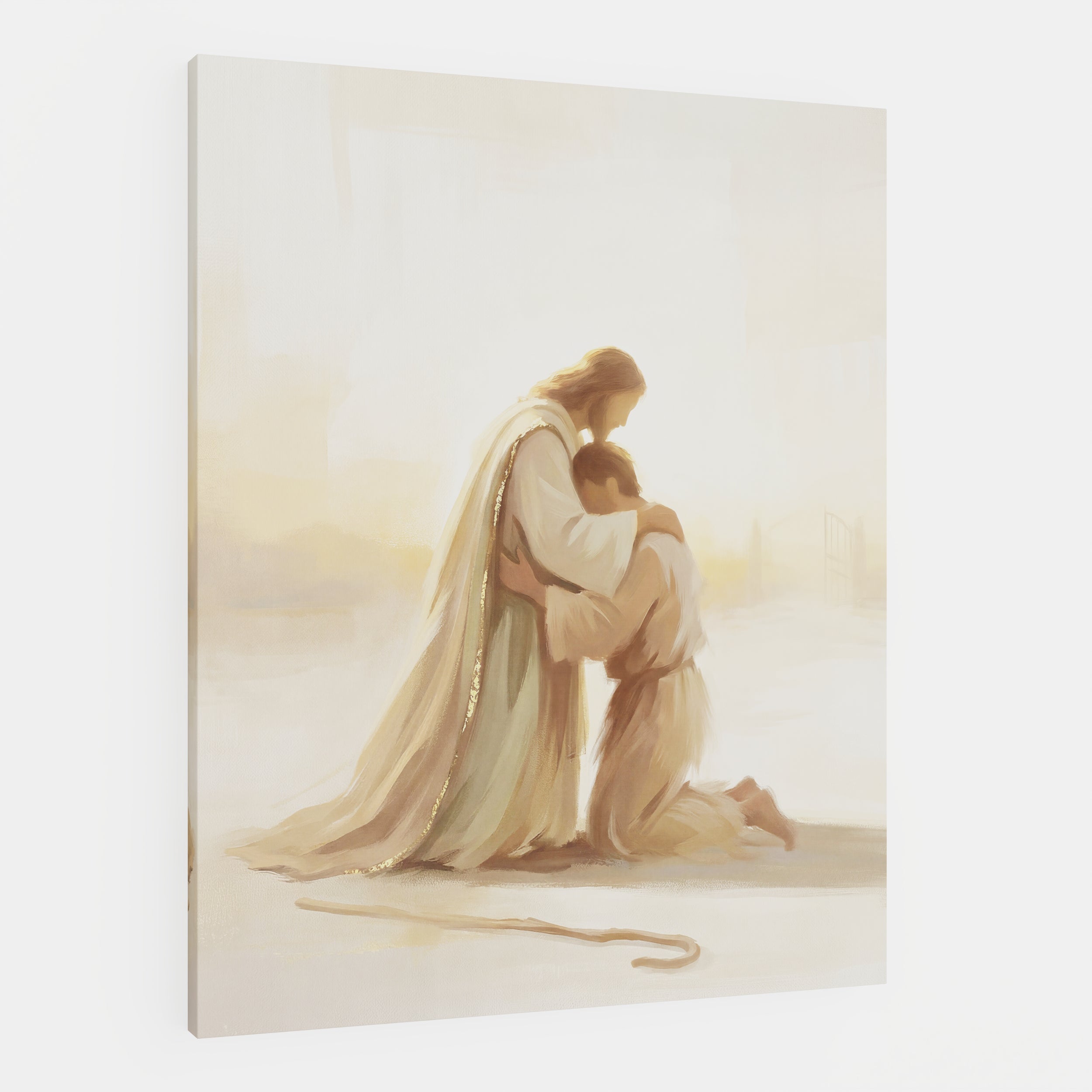 He Ran to Meet Me - Canvas