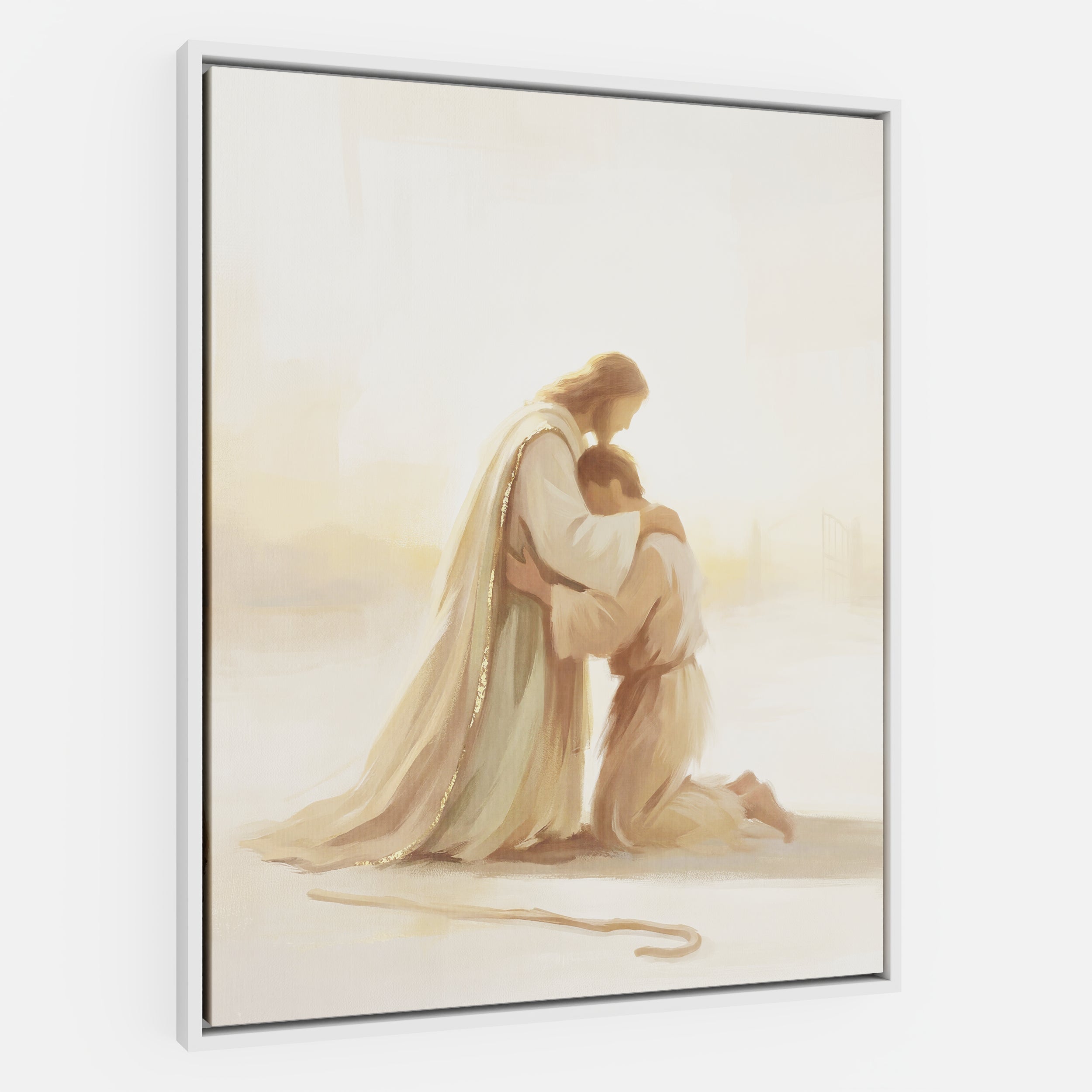 He Ran to Meet Me - Canvas