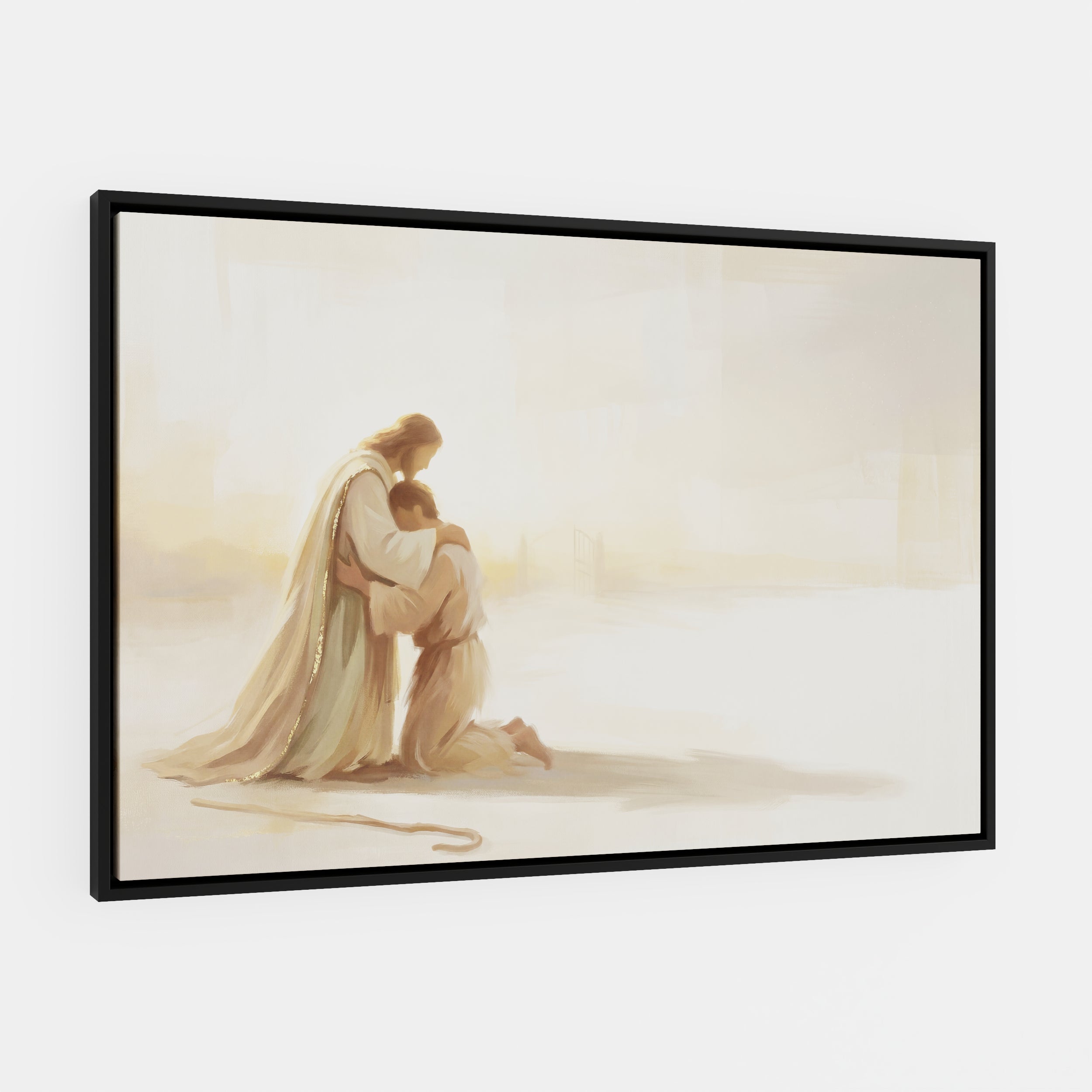 He Ran to Meet Me - Canvas