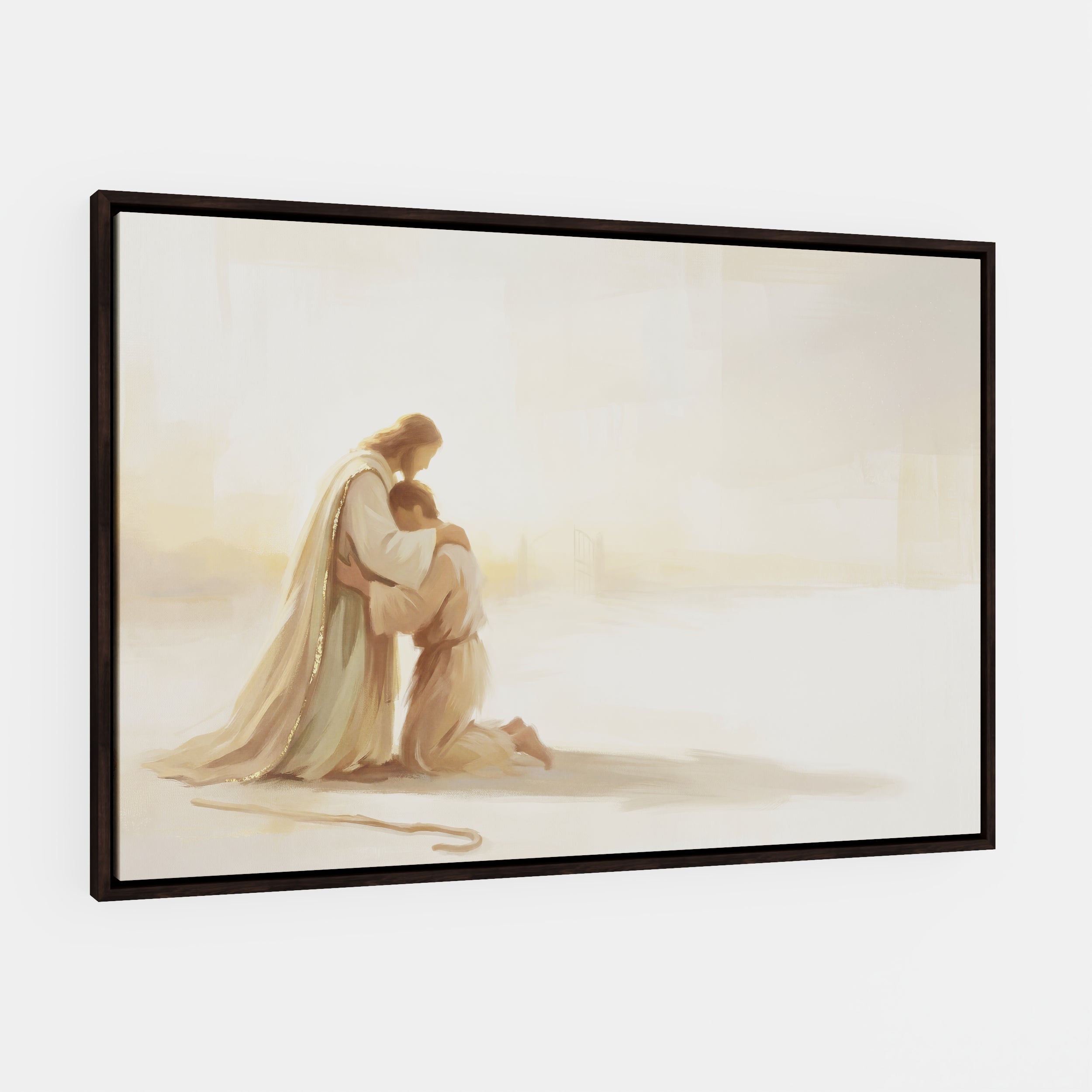 He Ran to Meet Me - Canvas