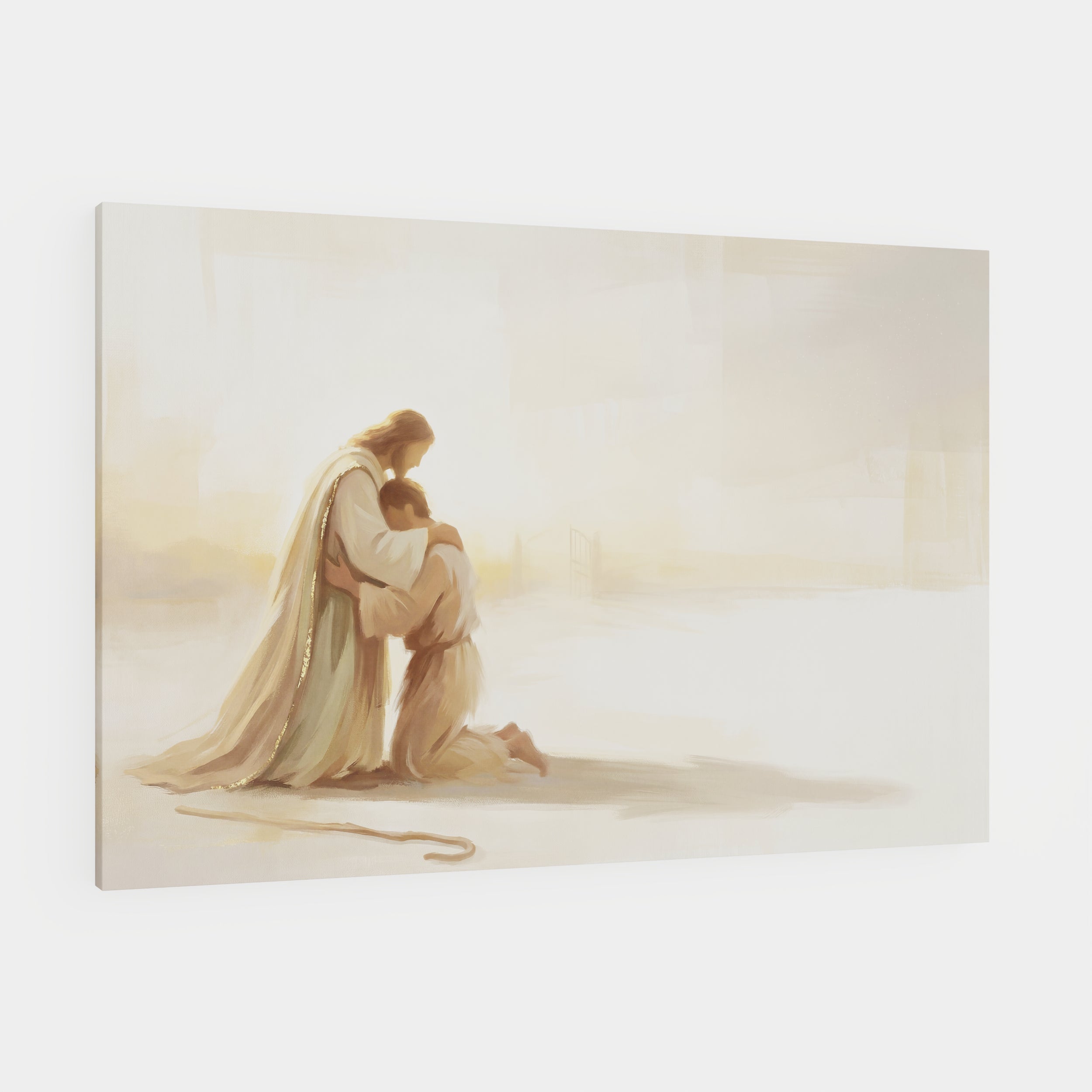 He Ran to Meet Me - Canvas