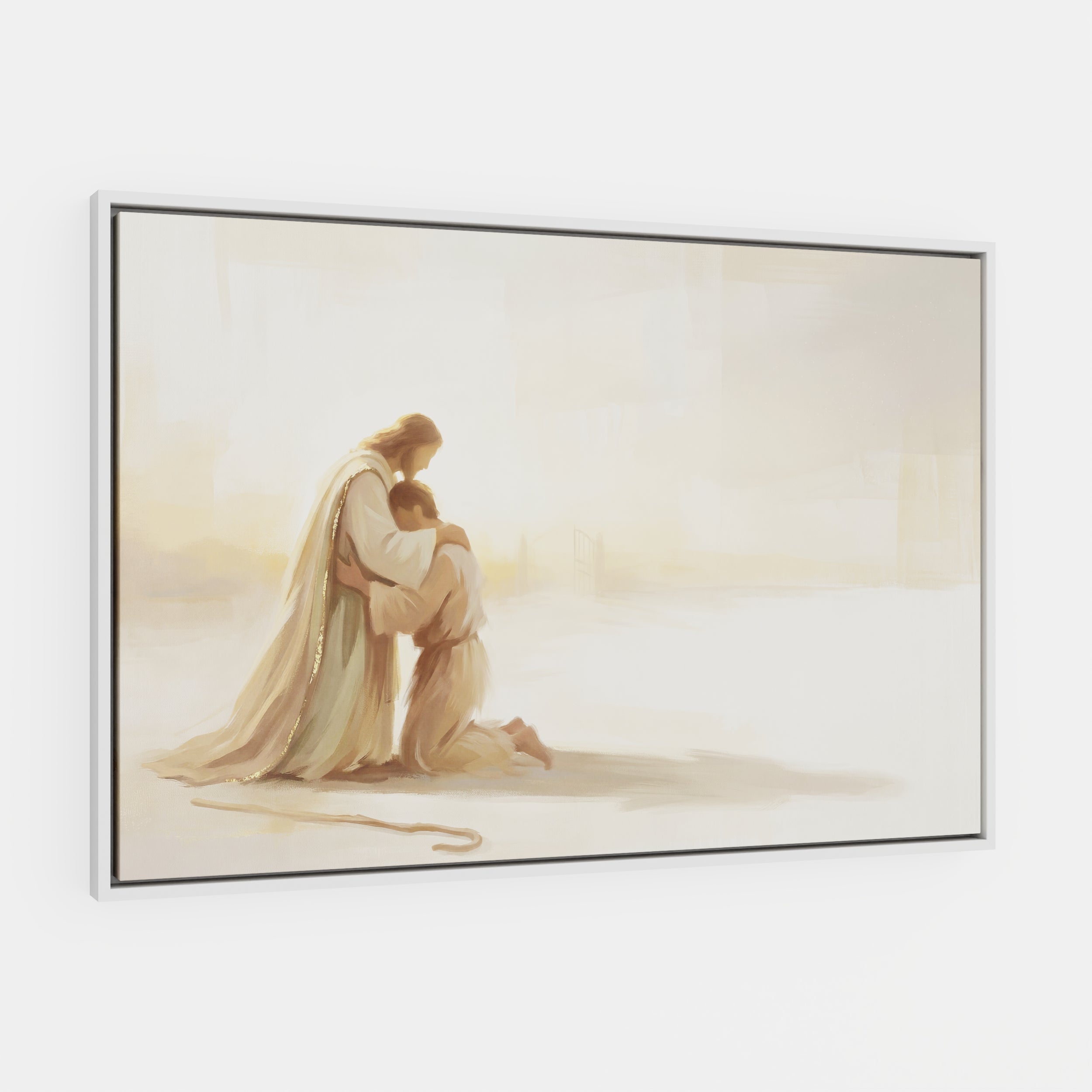 He Ran to Meet Me - Canvas