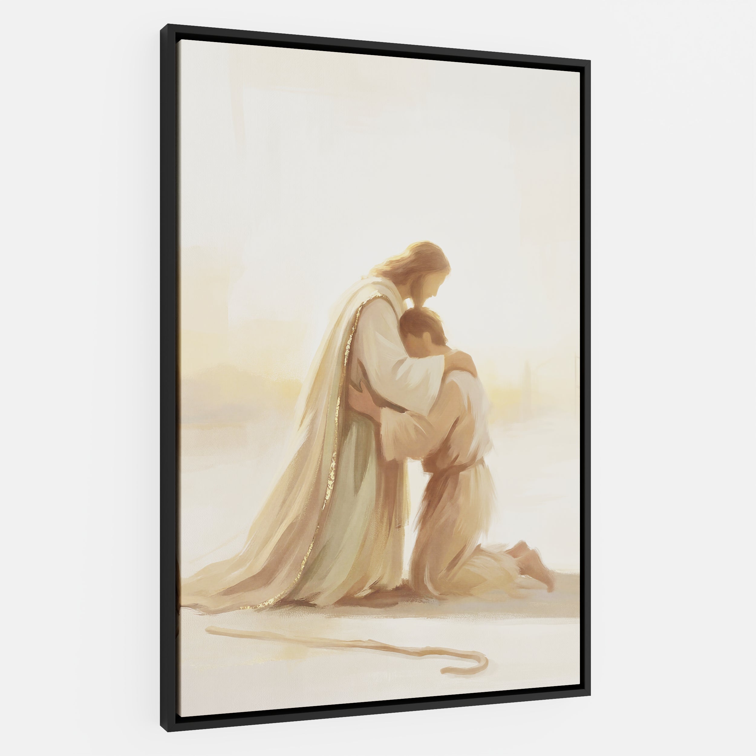 He Ran to Meet Me - Canvas