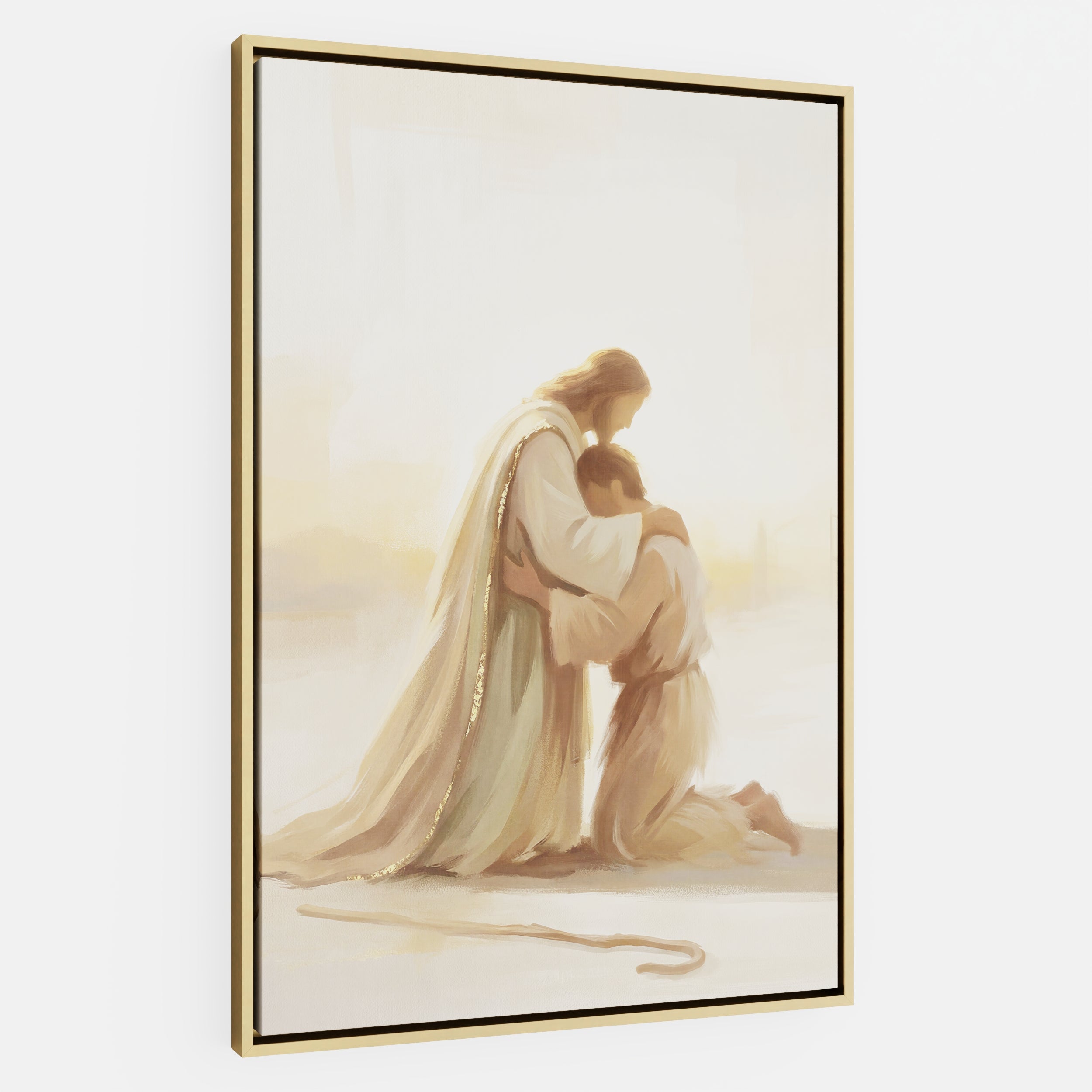 He Ran to Meet Me - Canvas