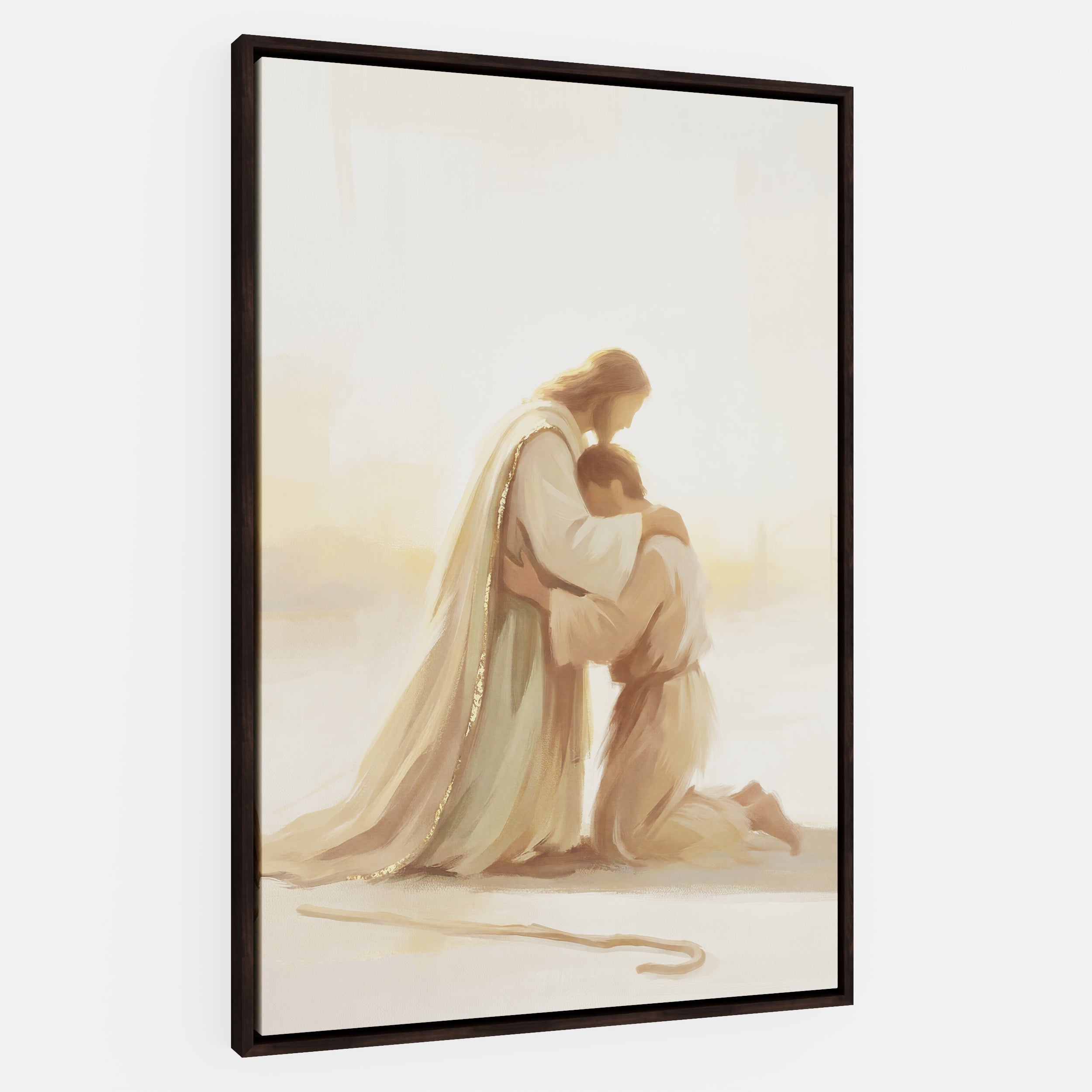 He Ran to Meet Me - Canvas