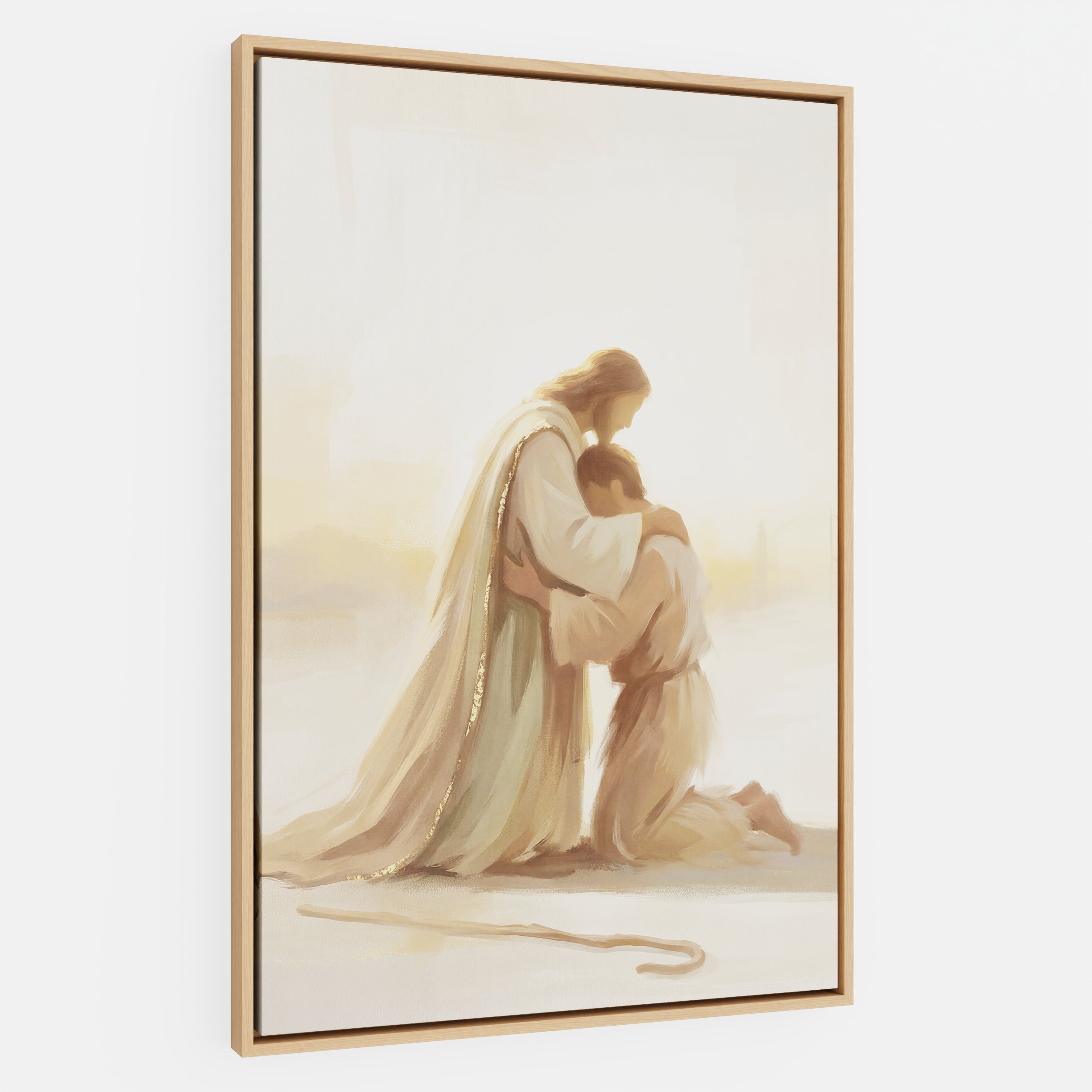 He Ran to Meet Me - Canvas