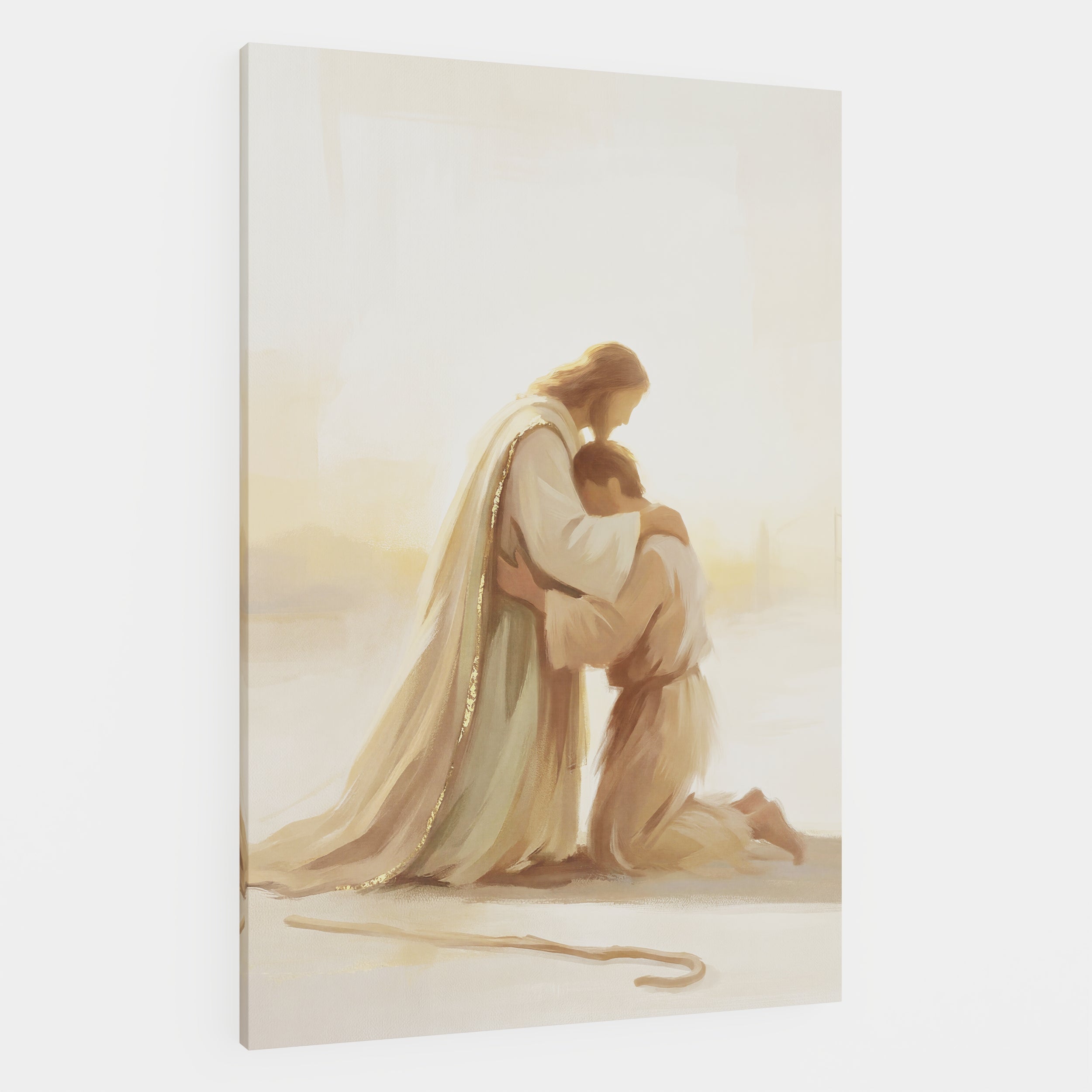 He Ran to Meet Me - Canvas
