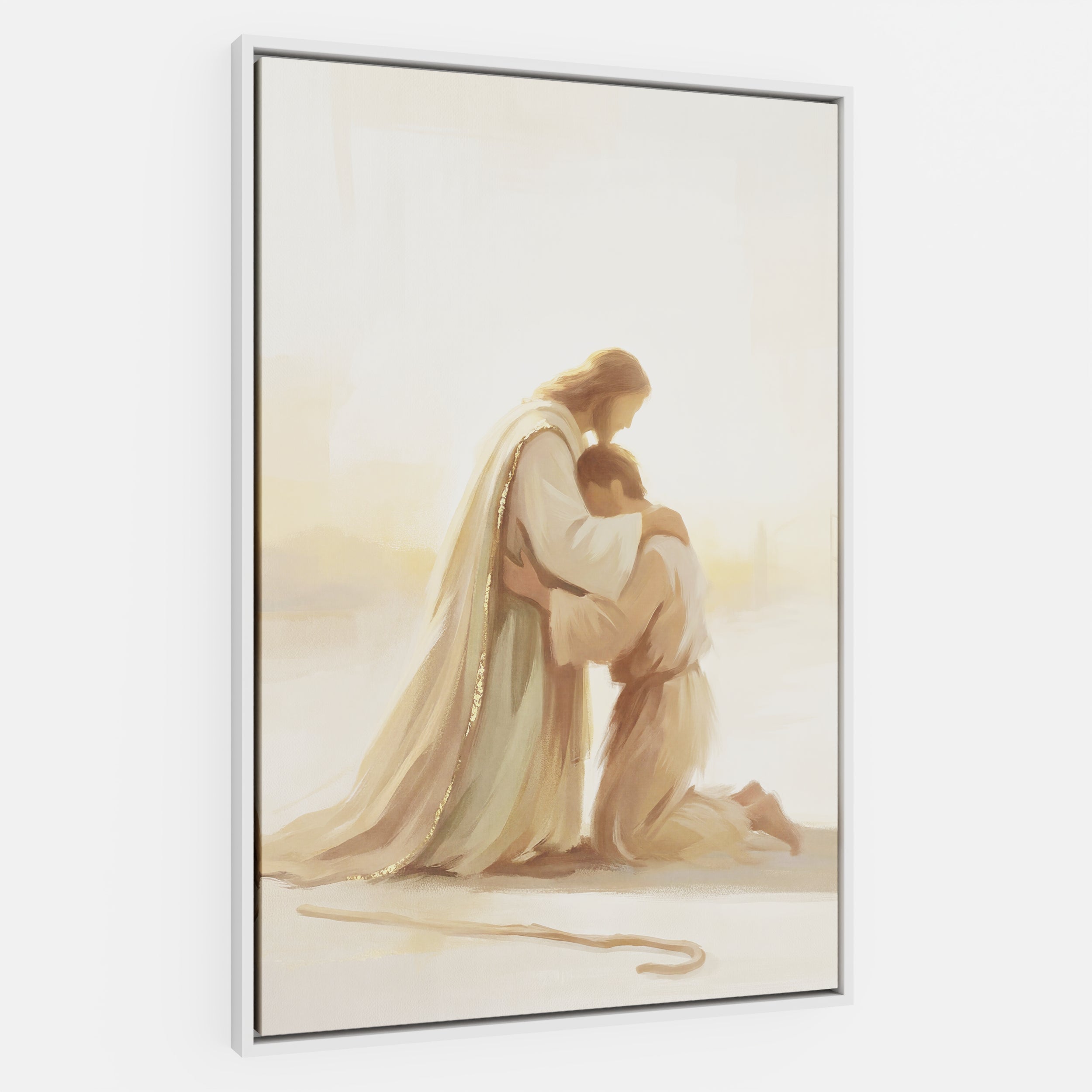 He Ran to Meet Me - Canvas