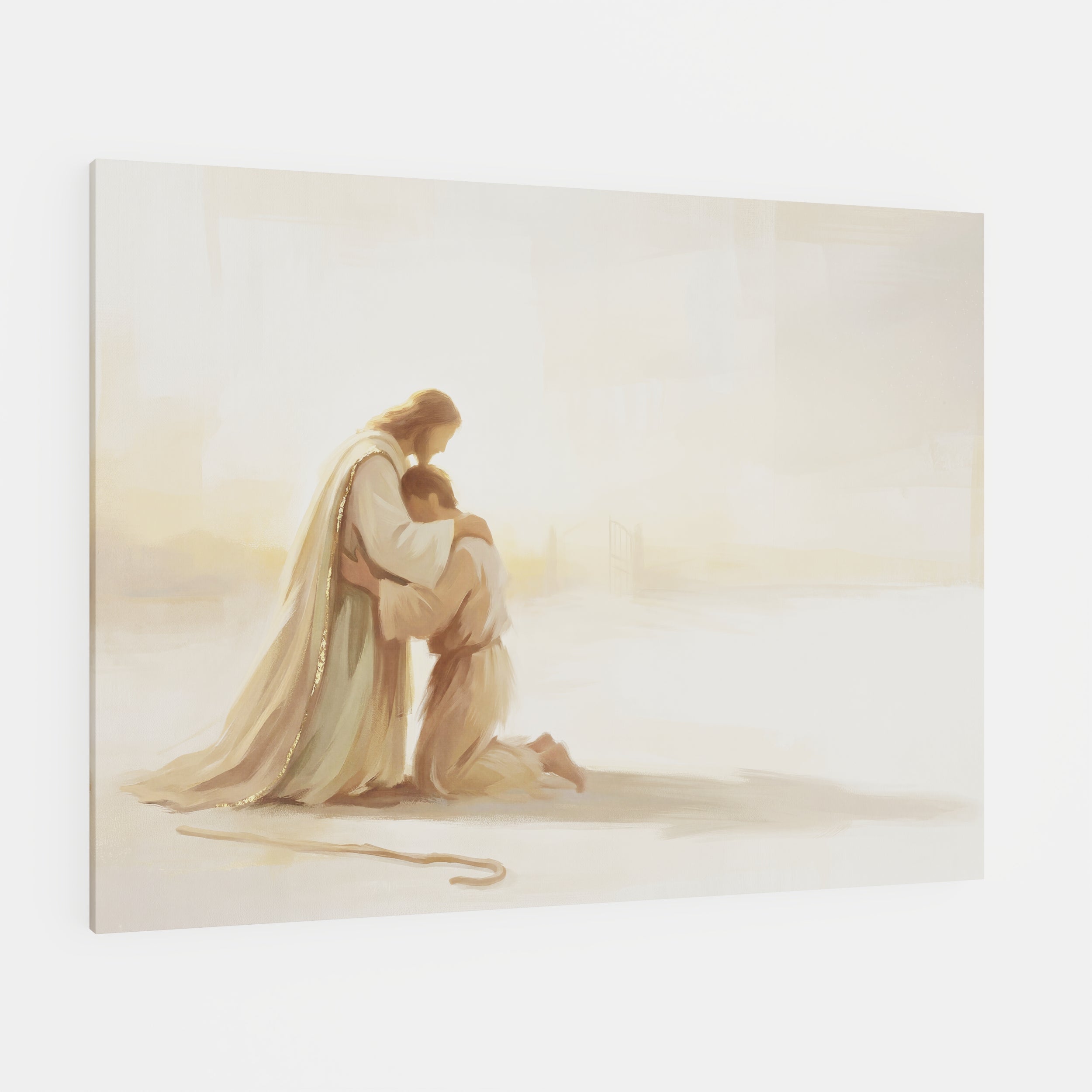 He Ran to Meet Me - Canvas
