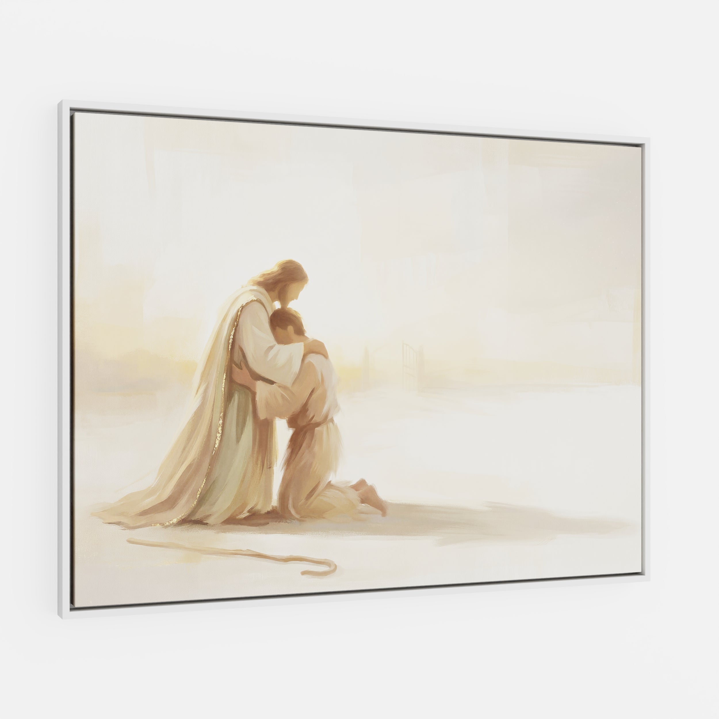 He Ran to Meet Me - Canvas