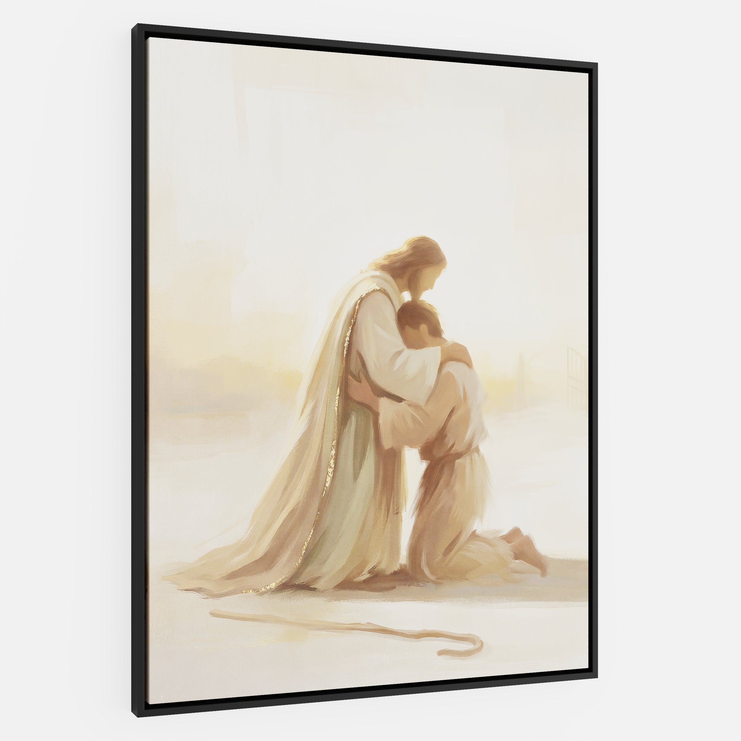 He Ran to Meet Me - Canvas