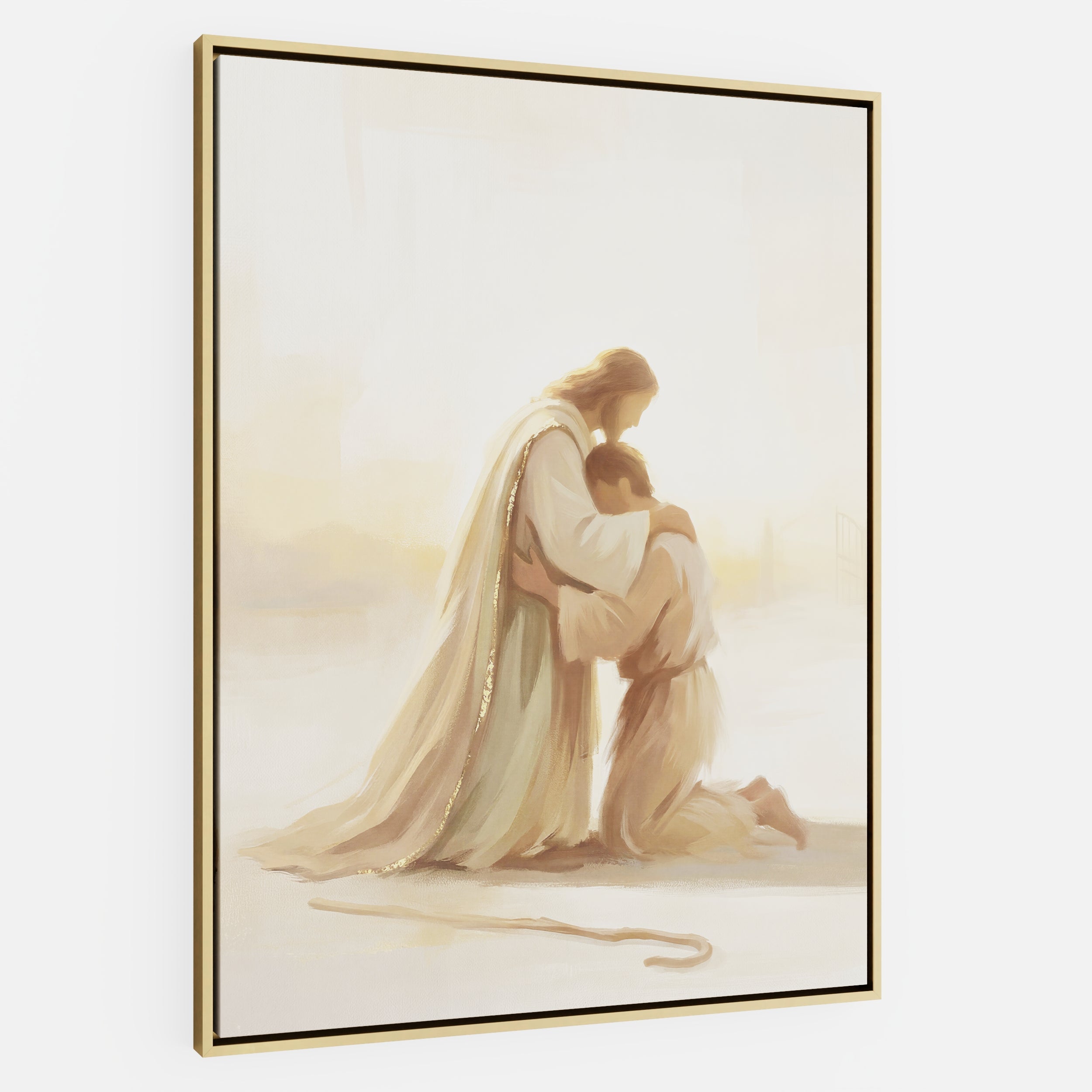 He Ran to Meet Me - Canvas