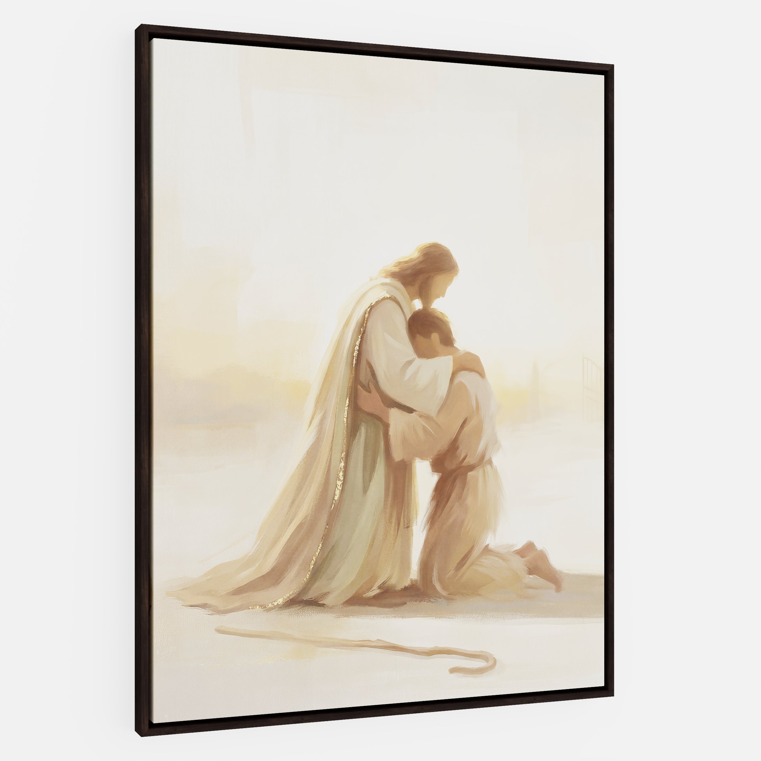 He Ran to Meet Me - Canvas