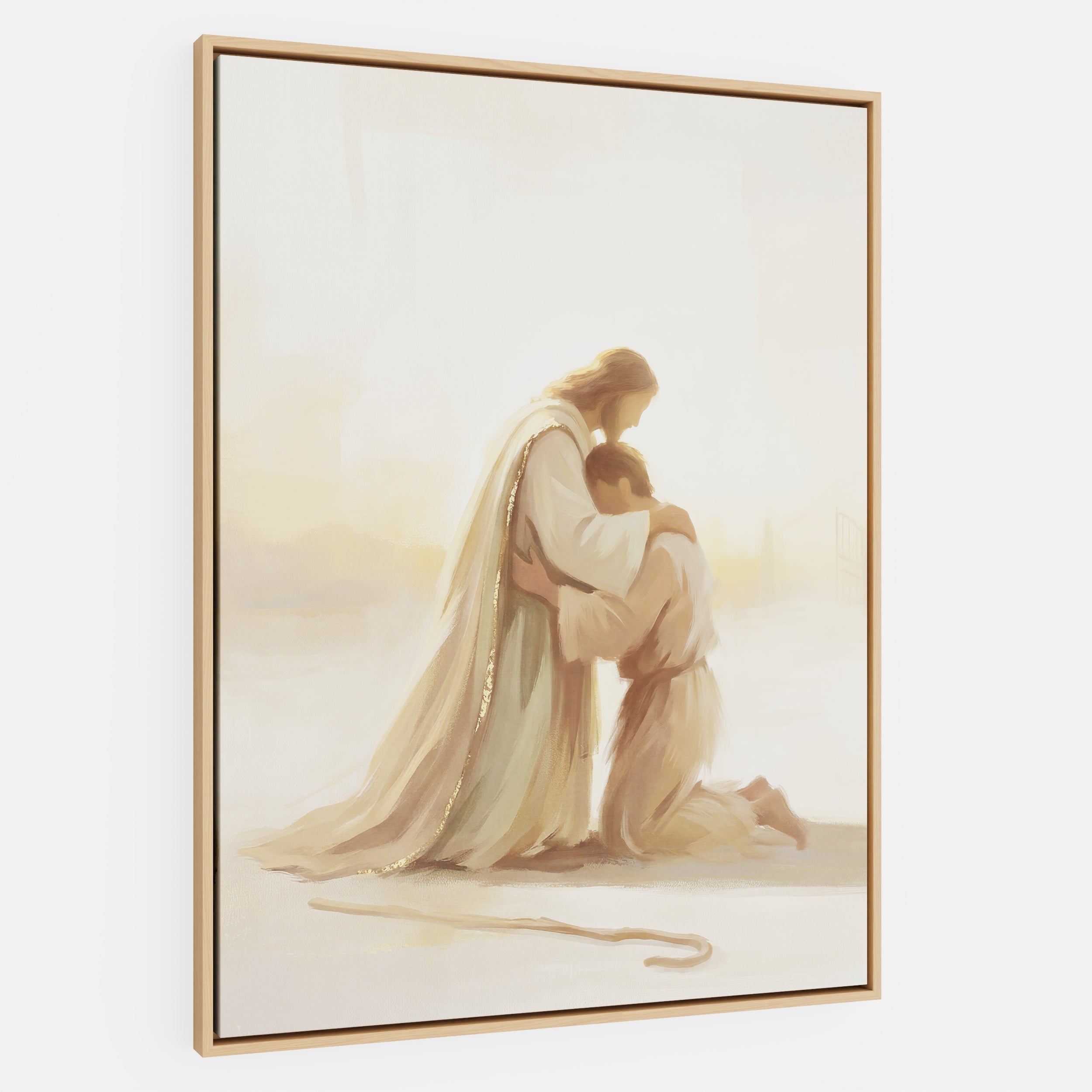 He Ran to Meet Me - Canvas