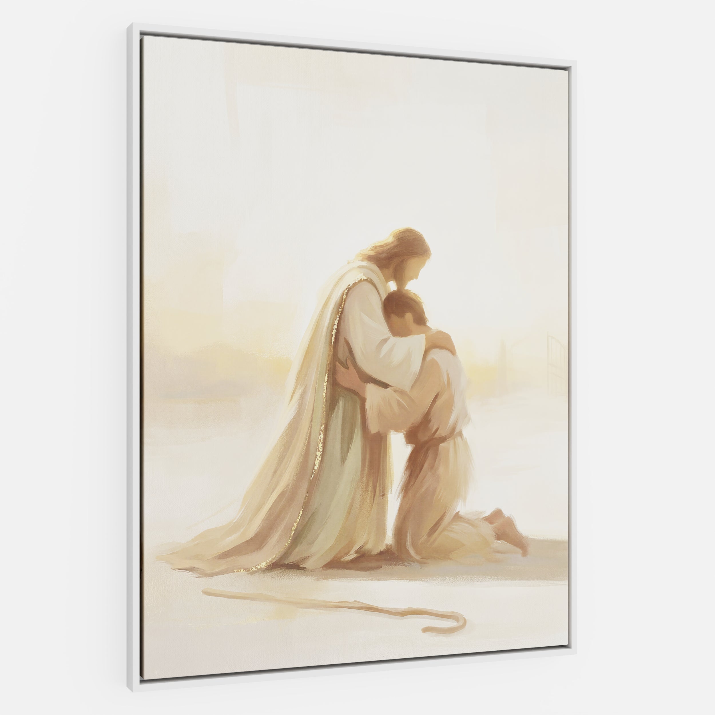 He Ran to Meet Me - Canvas