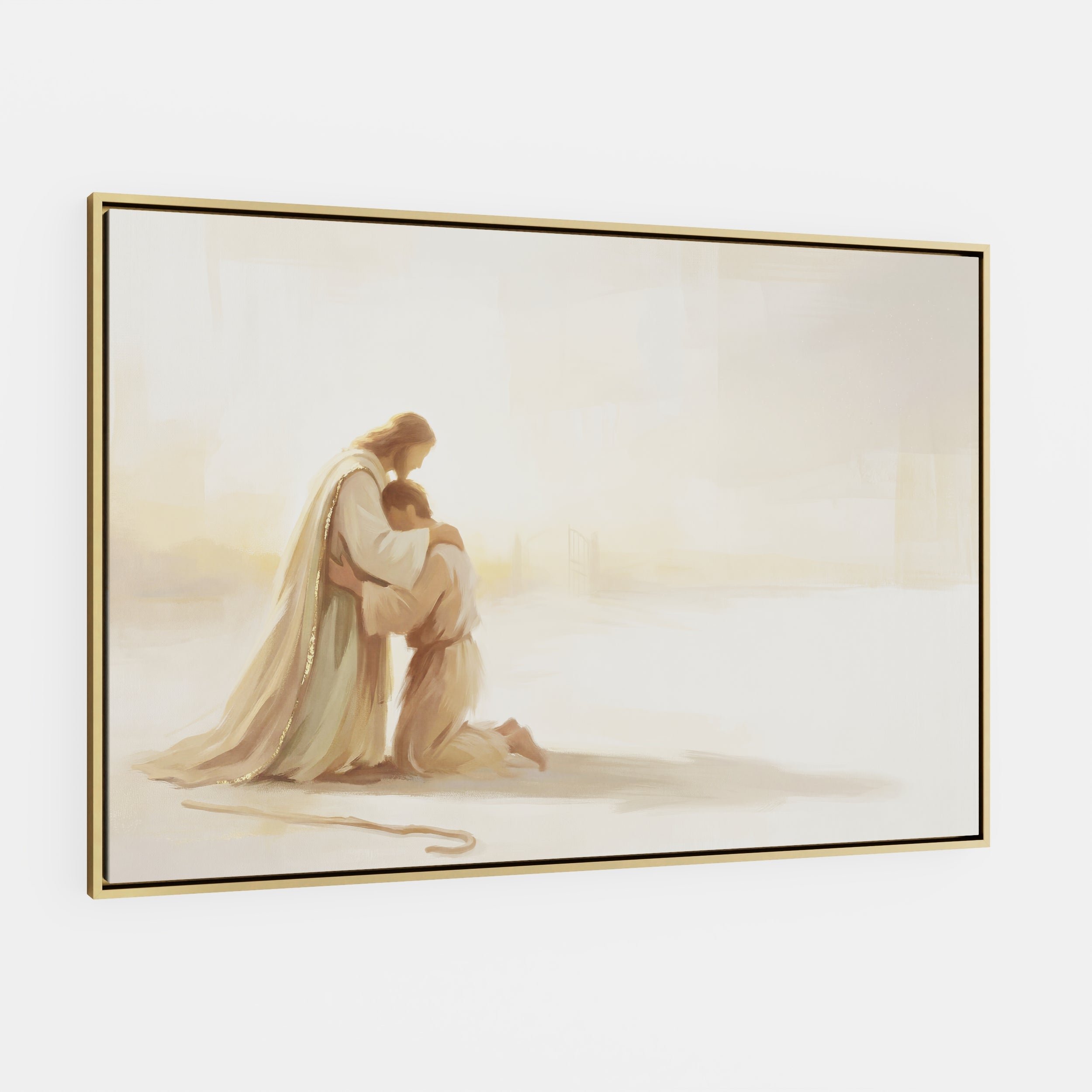 He Ran to Meet Me - Canvas