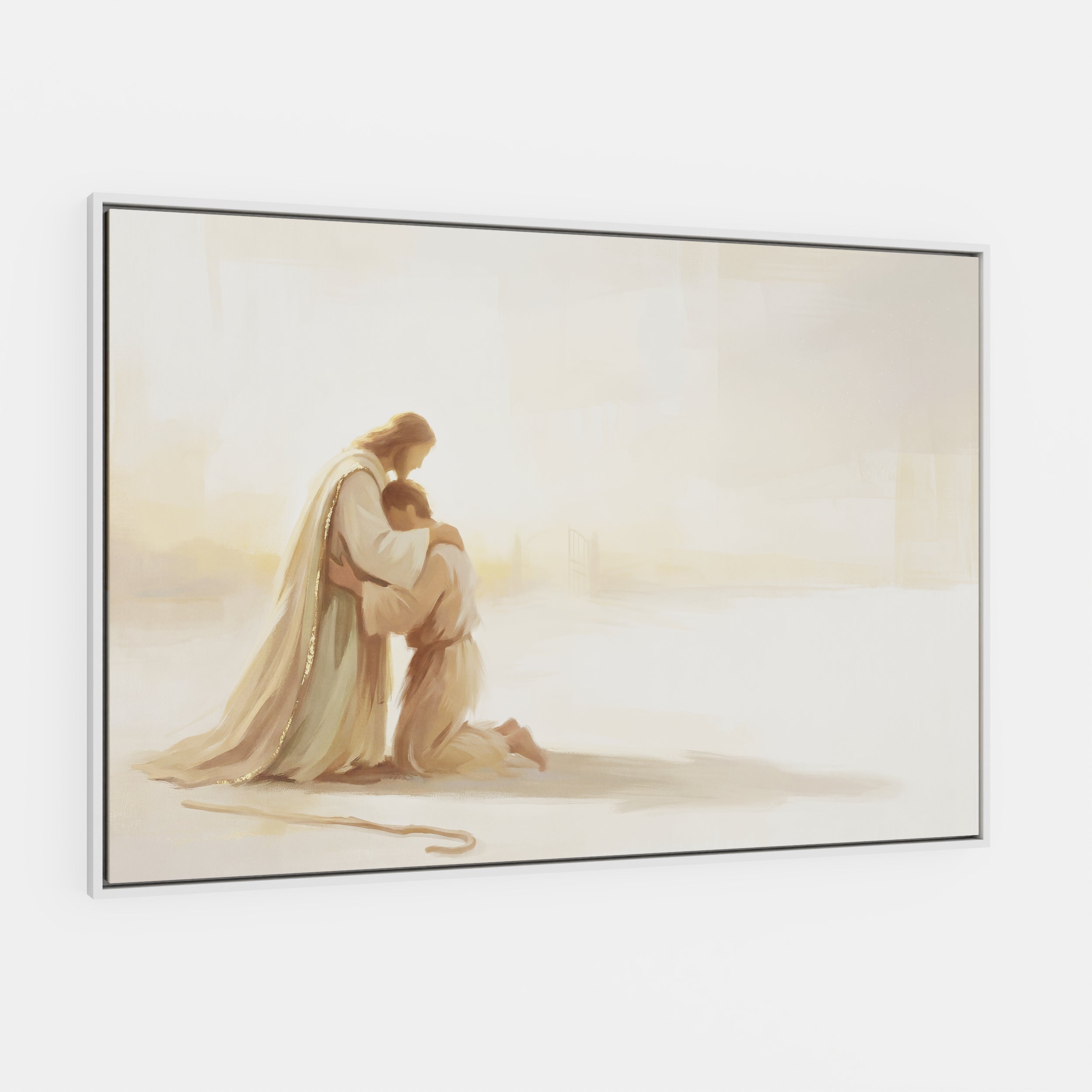 He Ran to Meet Me - Canvas