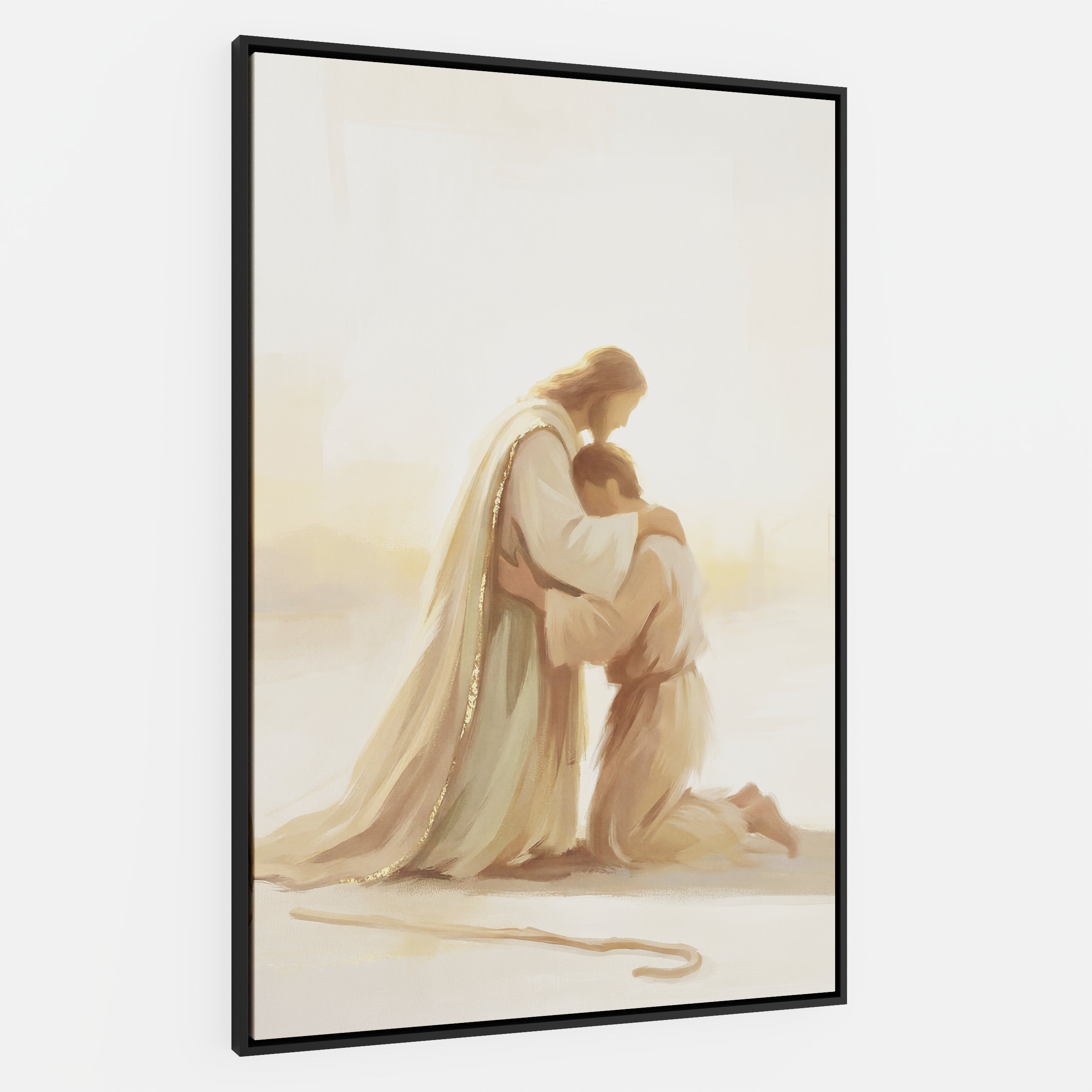 He Ran to Meet Me - Canvas
