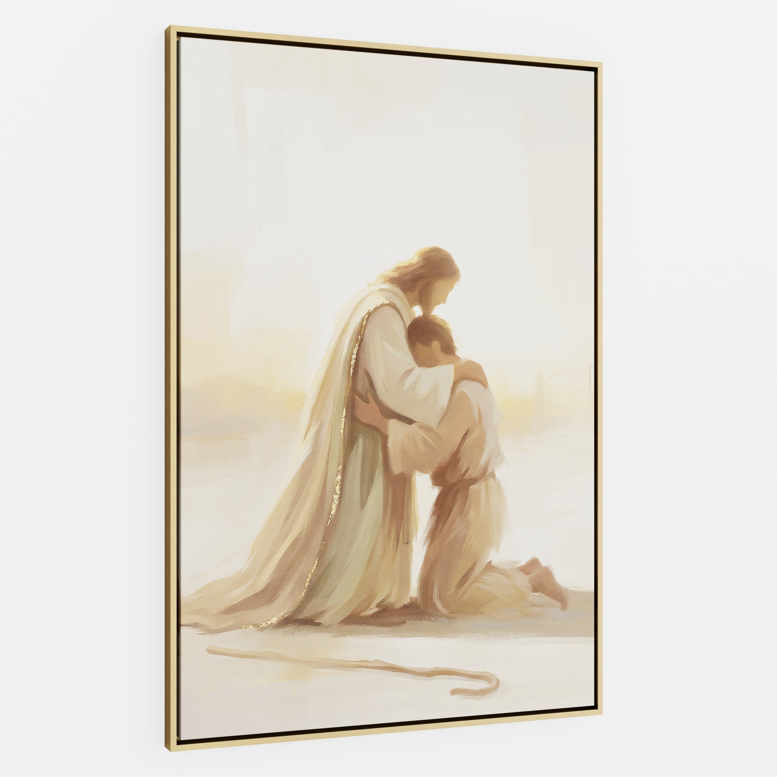 He Ran to Meet Me - Canvas
