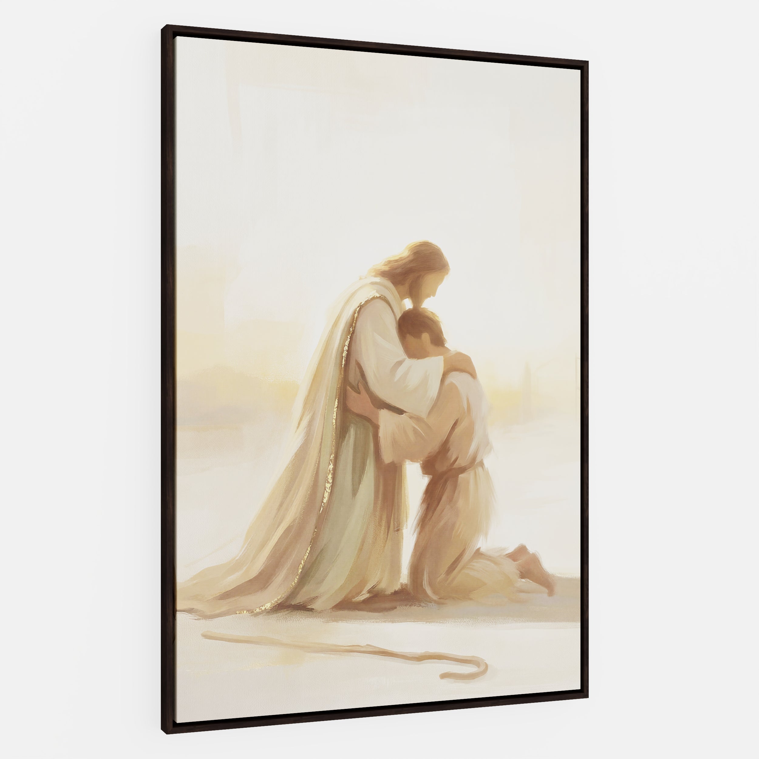 He Ran to Meet Me - Canvas