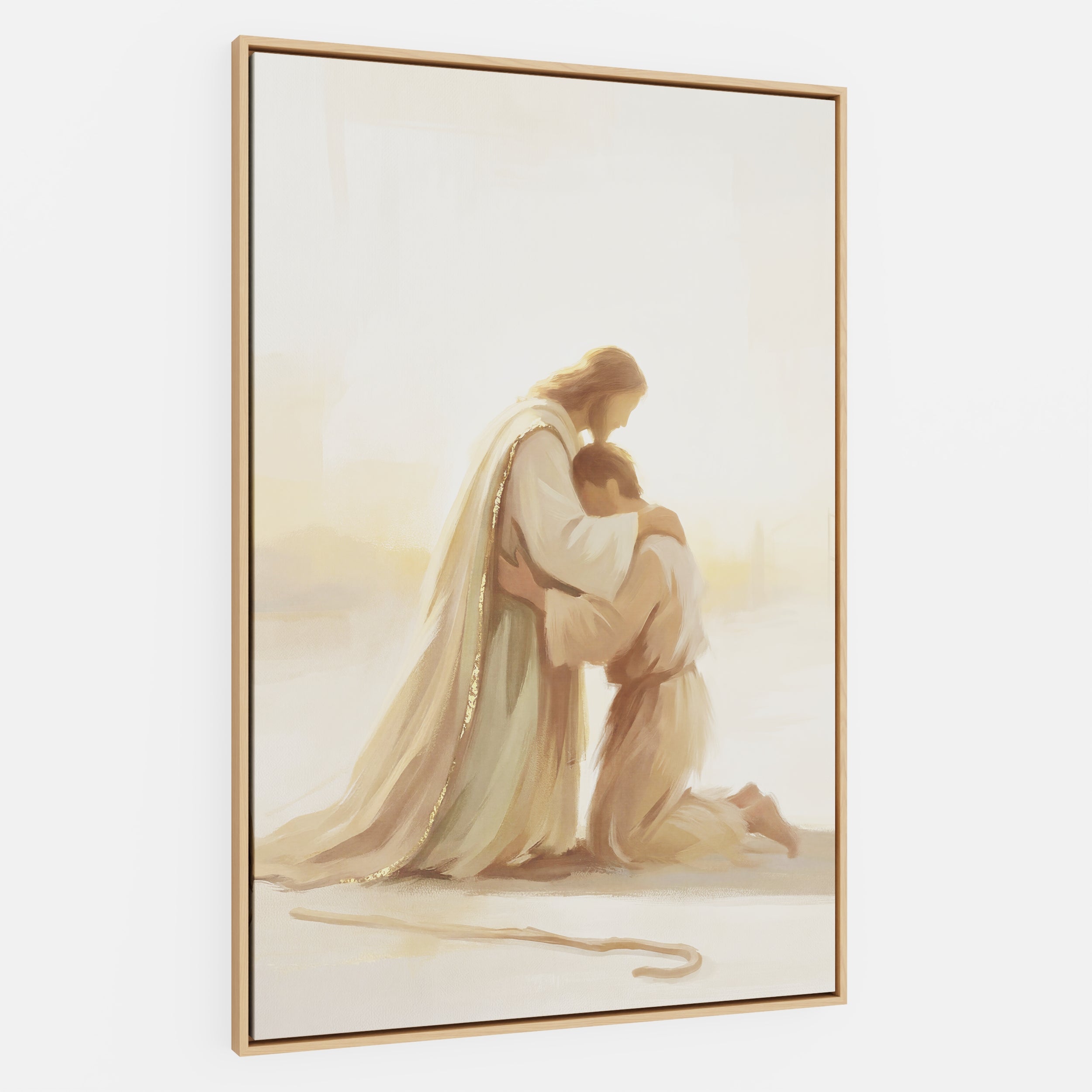 He Ran to Meet Me - Canvas