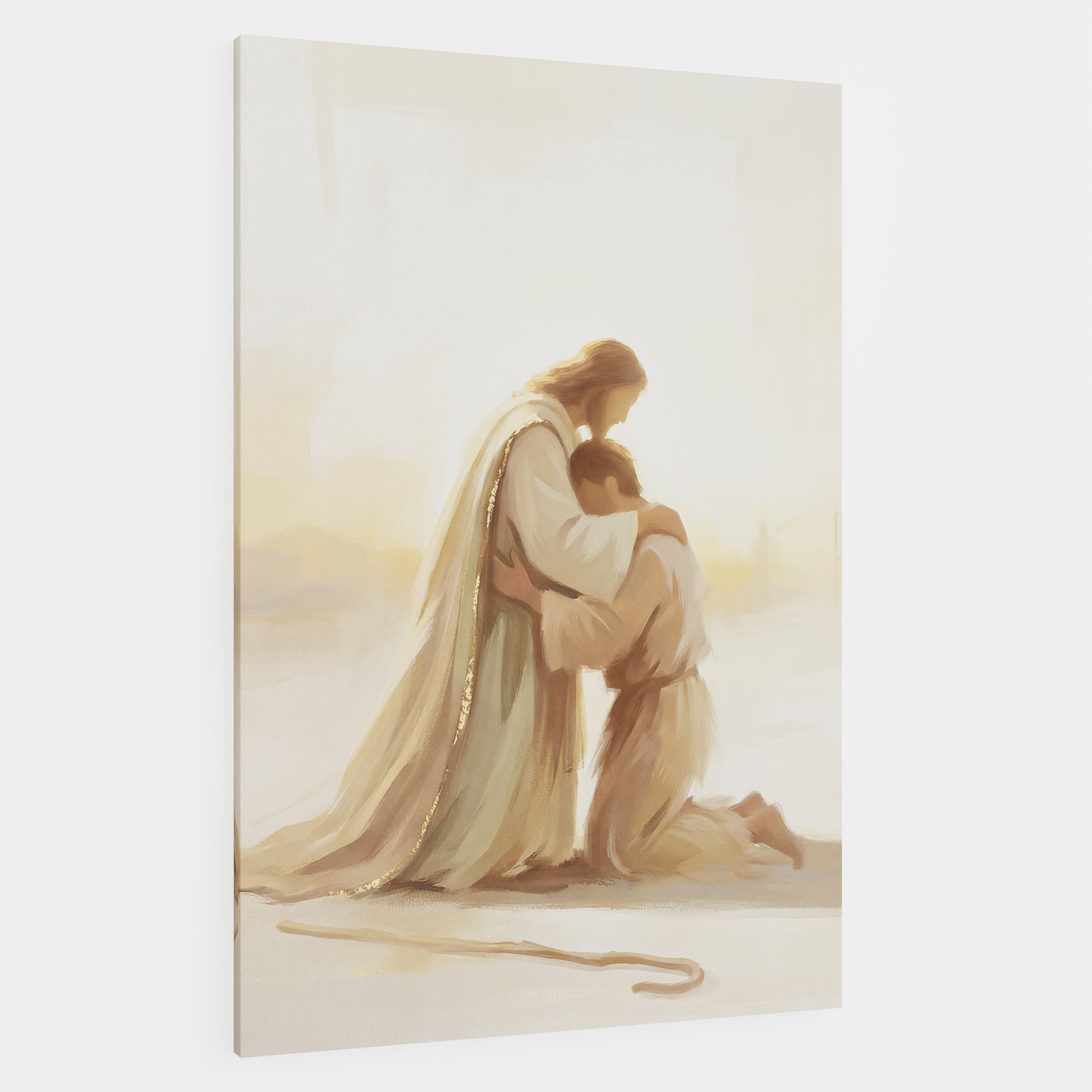 He Ran to Meet Me - Canvas