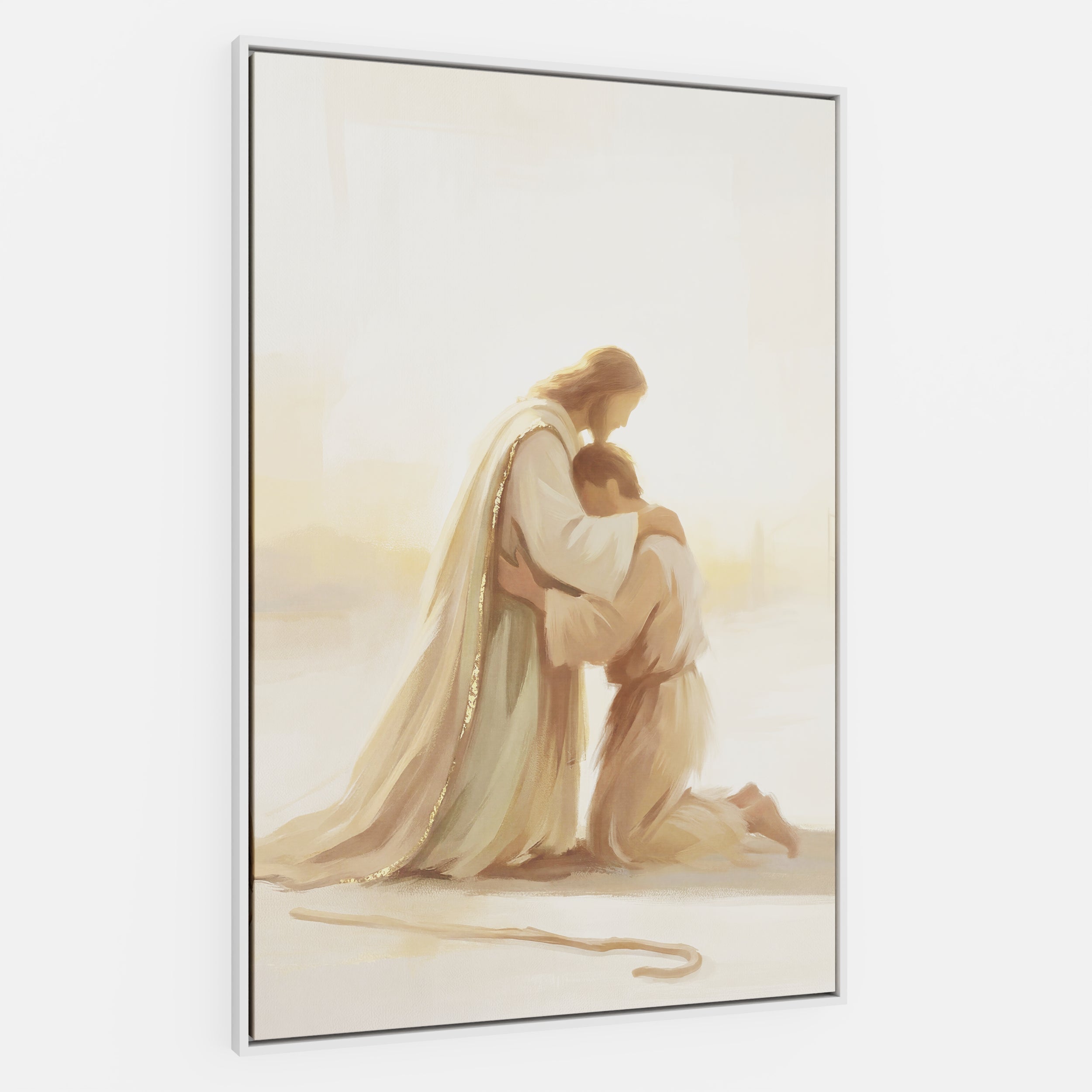 He Ran to Meet Me - Canvas