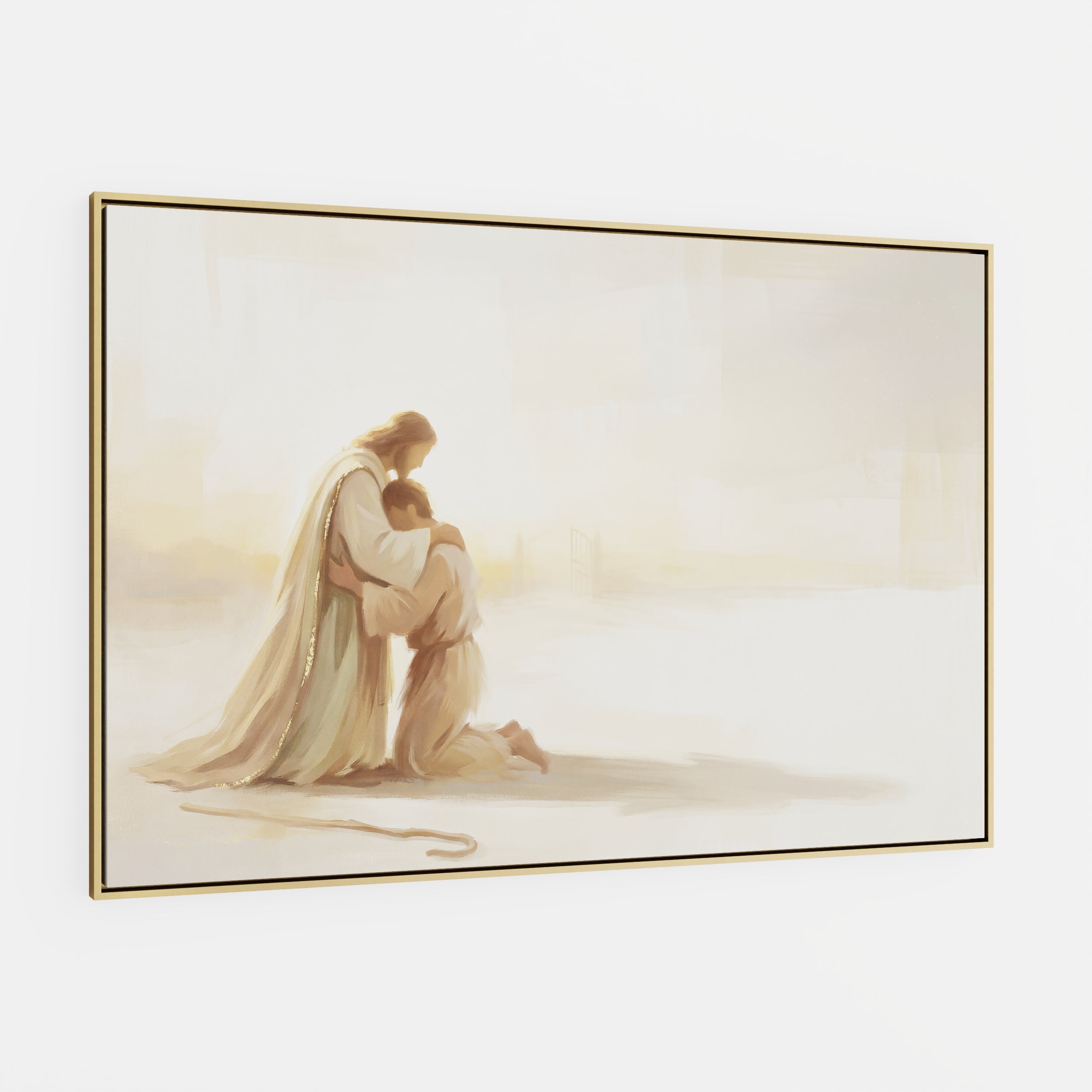He Ran to Meet Me - Canvas