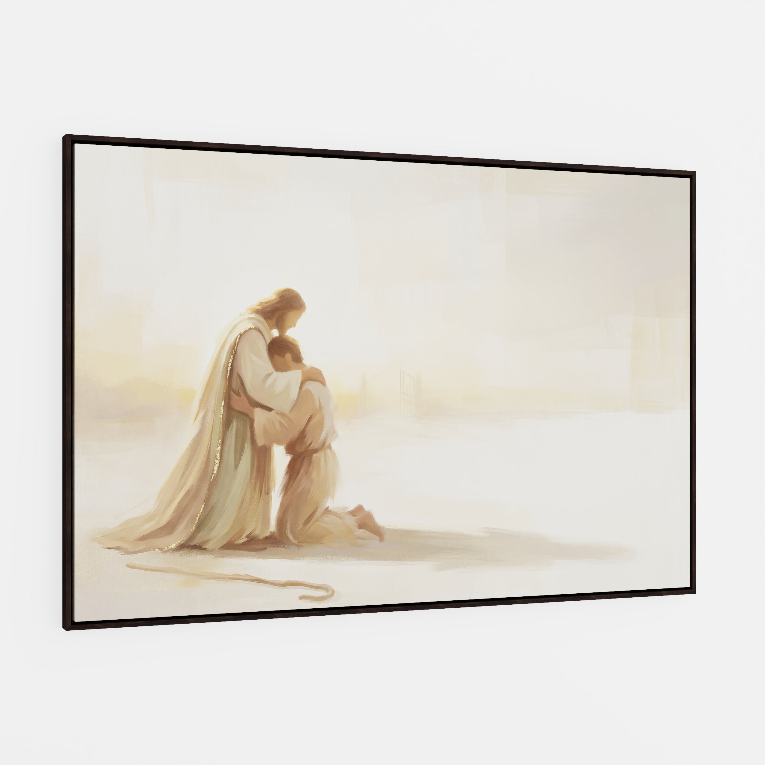 He Ran to Meet Me - Canvas