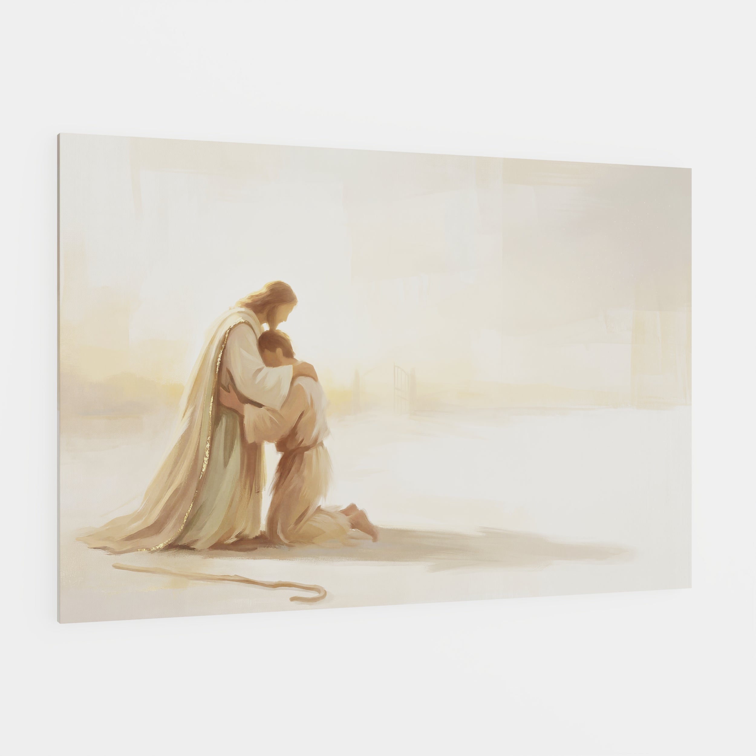 He Ran to Meet Me - Canvas