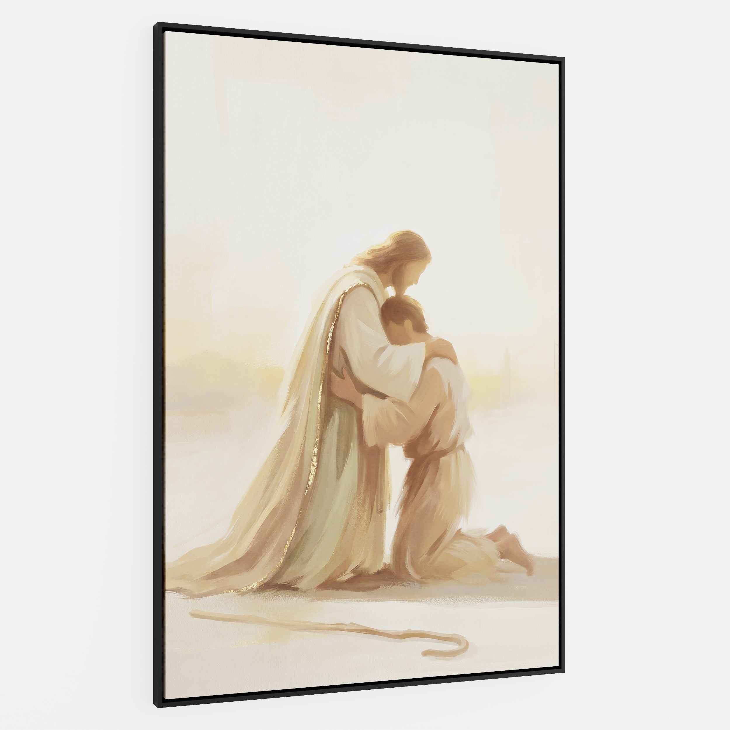 He Ran to Meet Me - Canvas