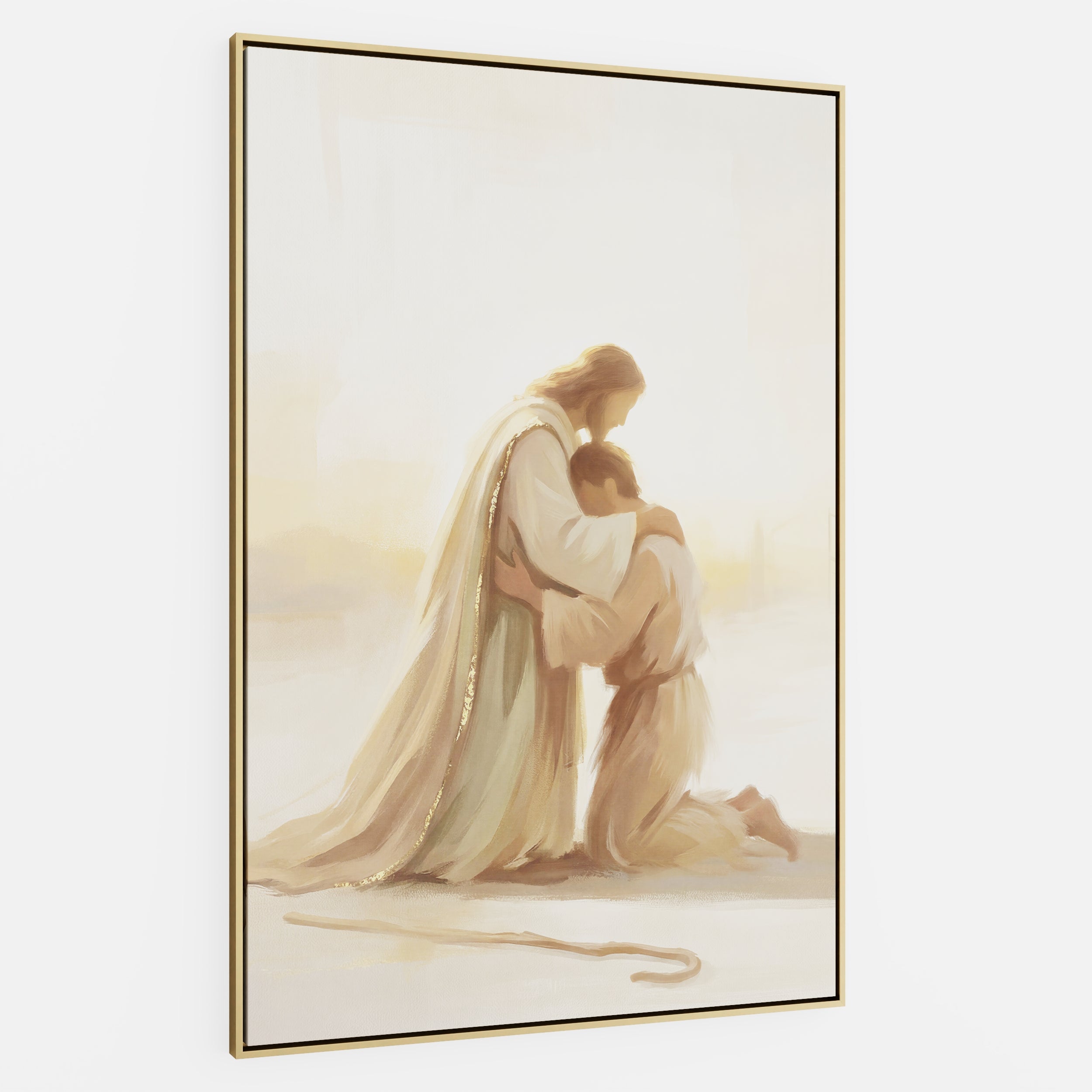 He Ran to Meet Me - Canvas