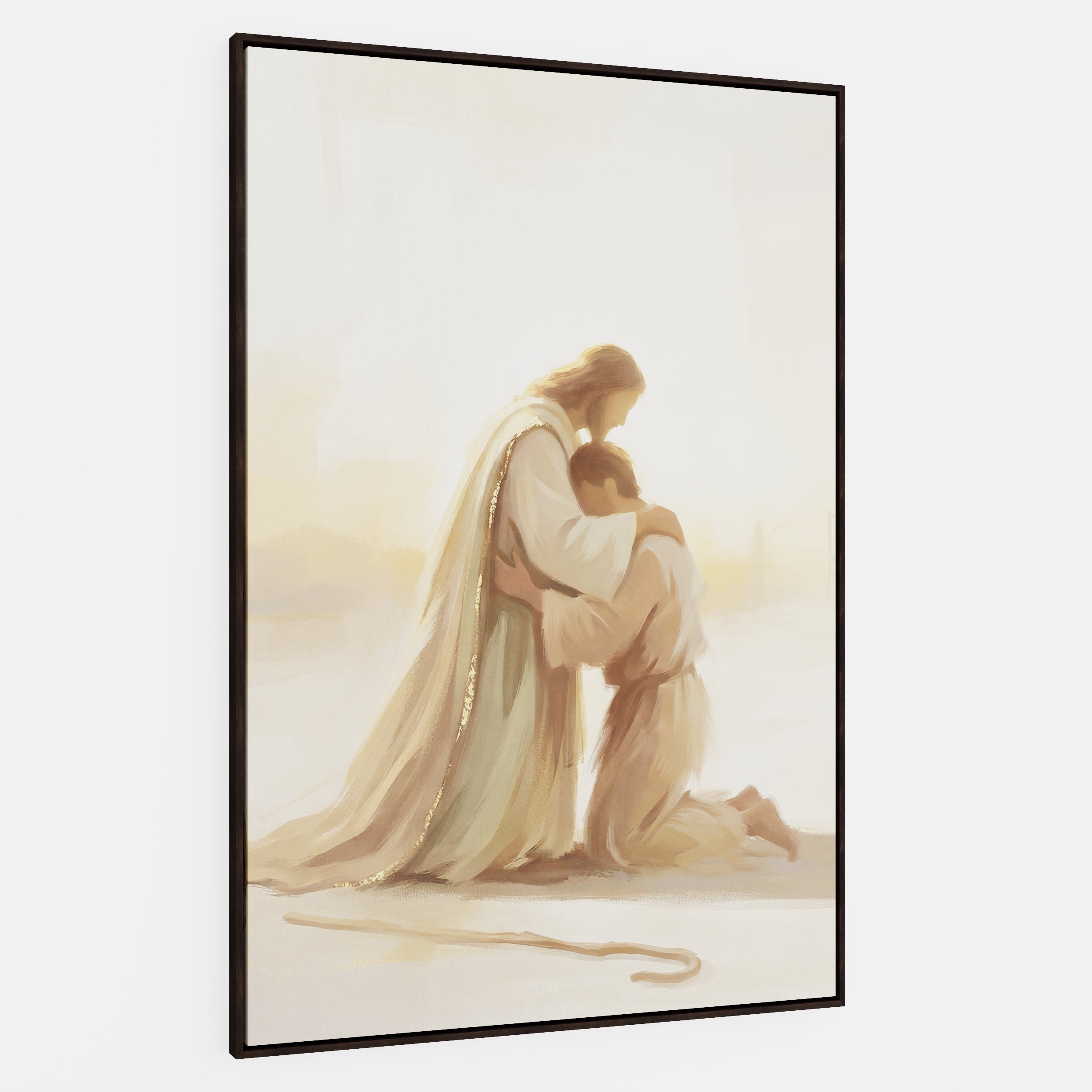 He Ran to Meet Me - Canvas
