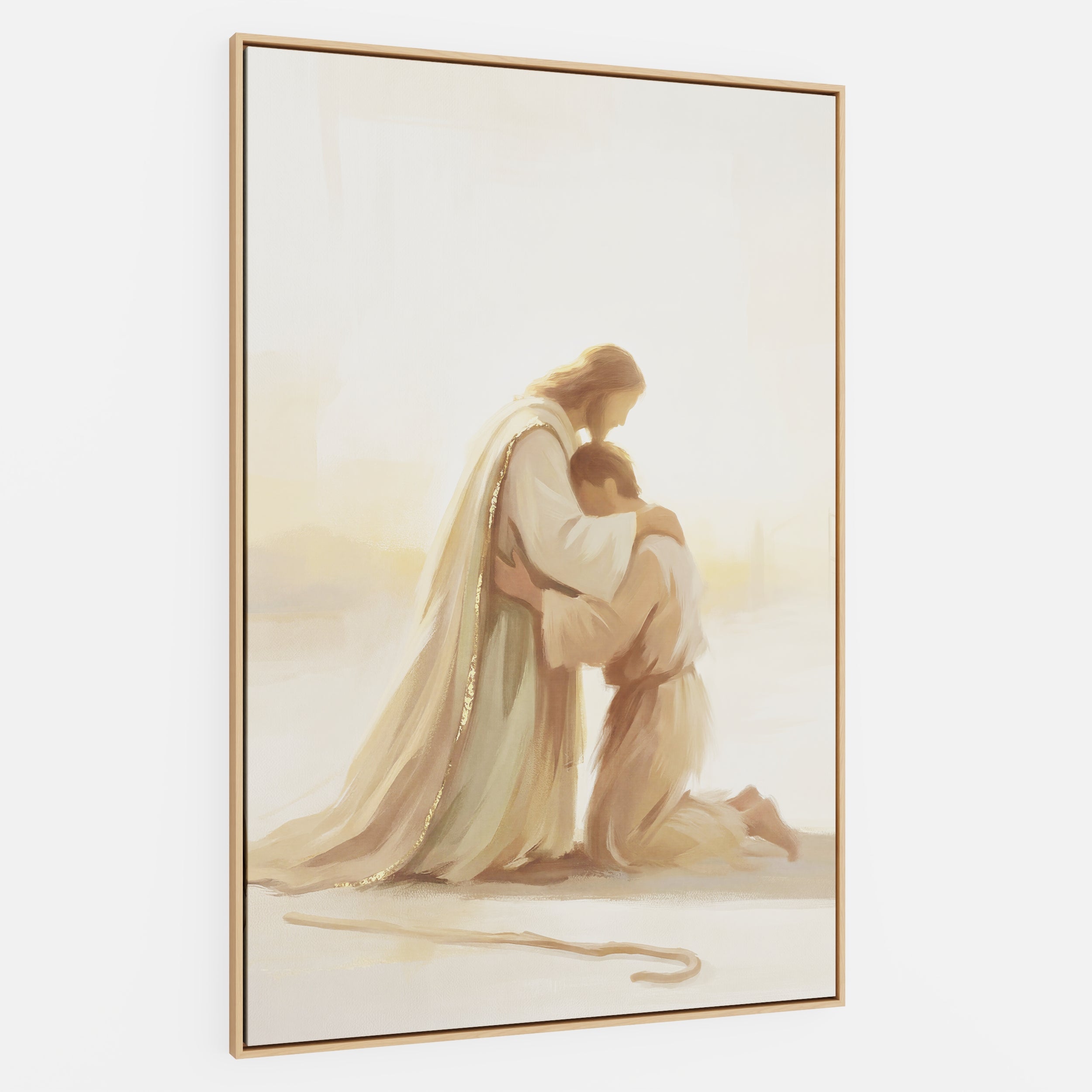 He Ran to Meet Me - Canvas