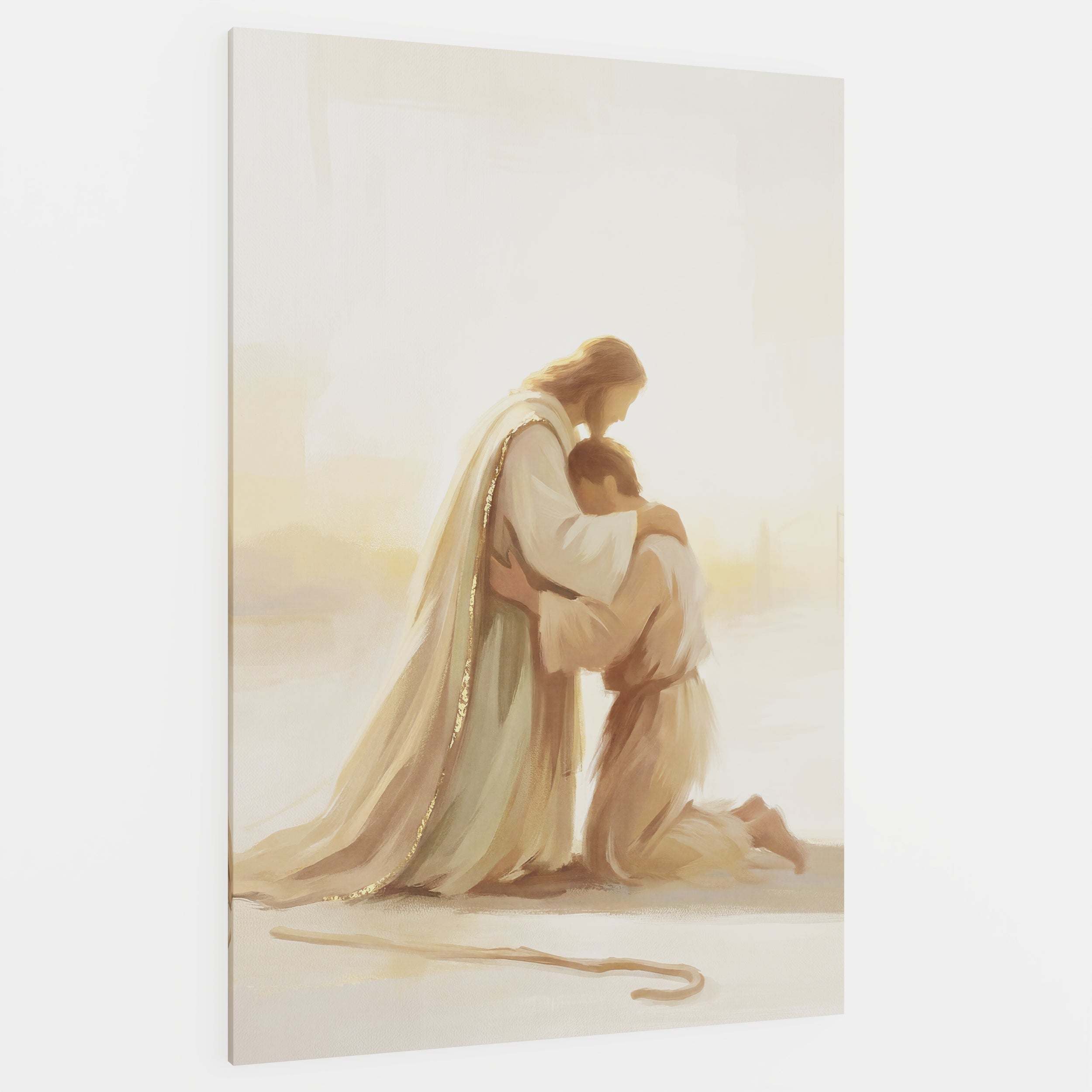 He Ran to Meet Me - Canvas
